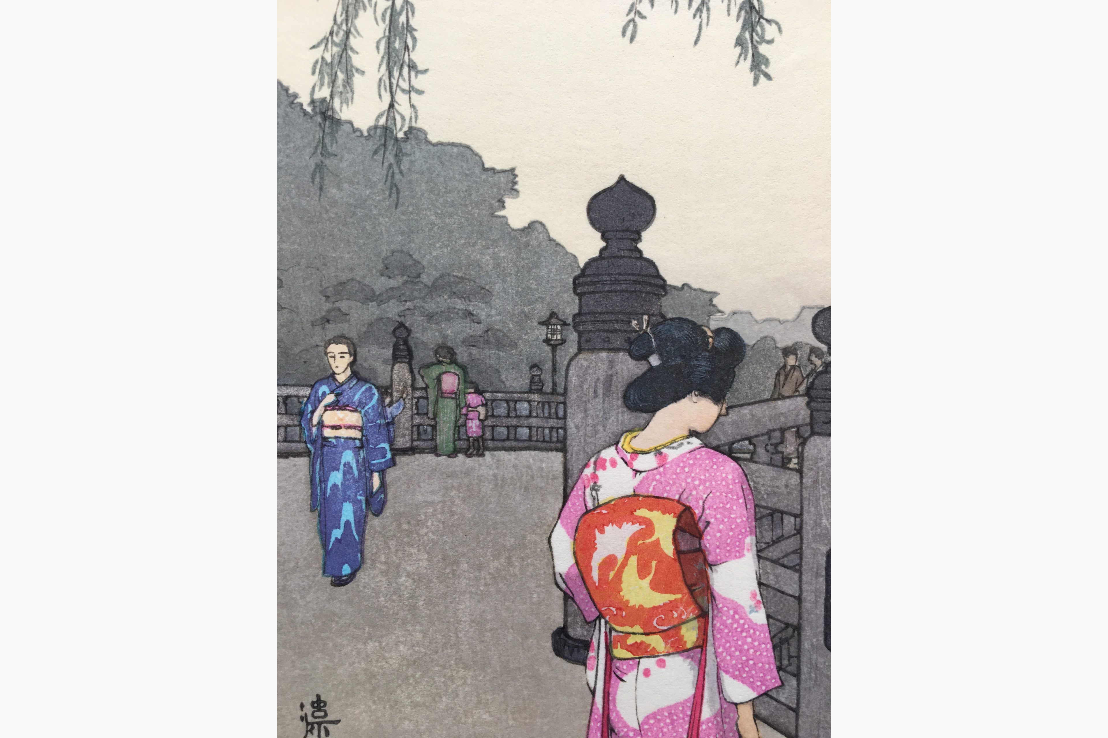 Stampe giapponesi - Toshi Yoshida - Benkei Bashi