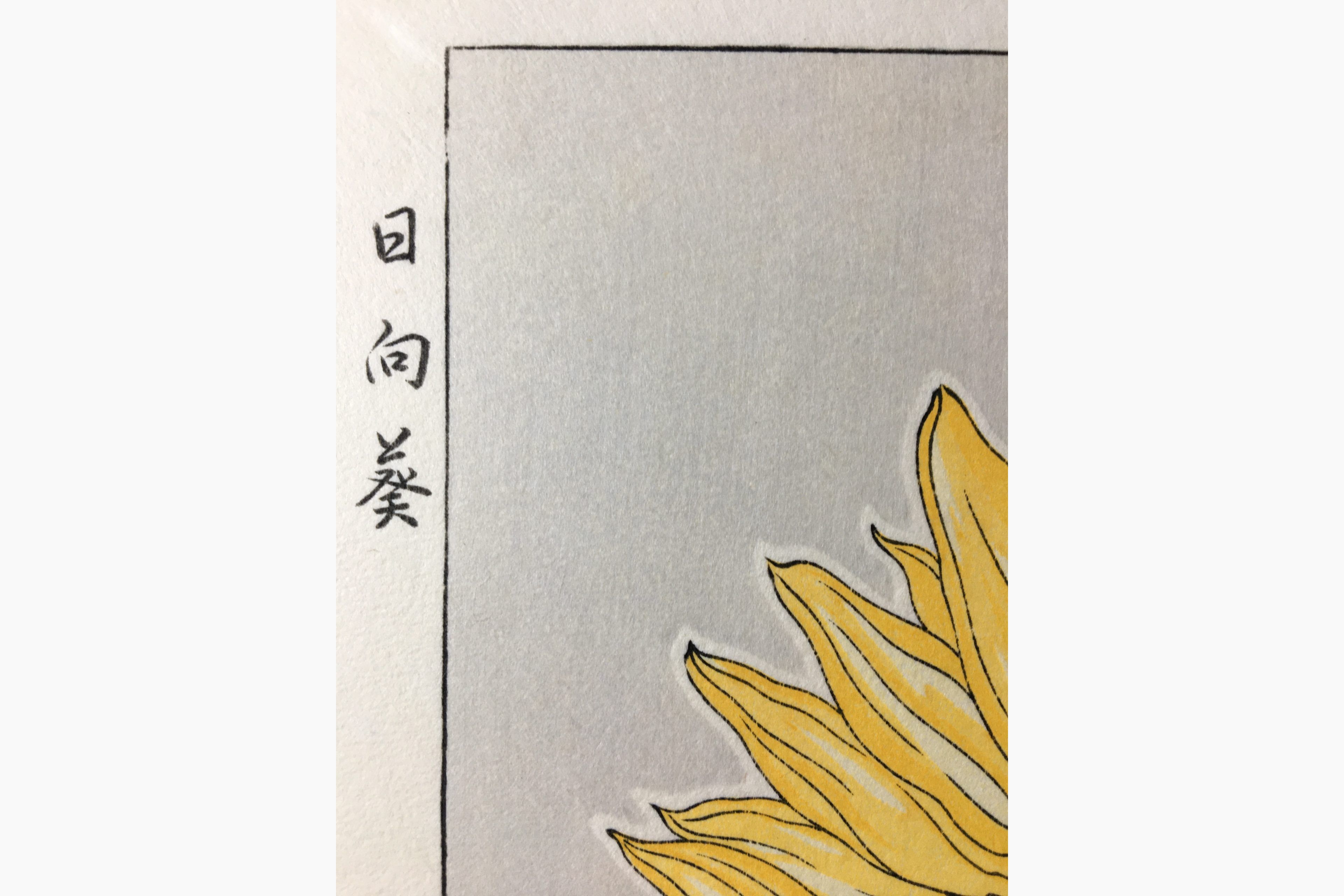 Stampe del giappone - Kawarazaki Shodo - Sunflower