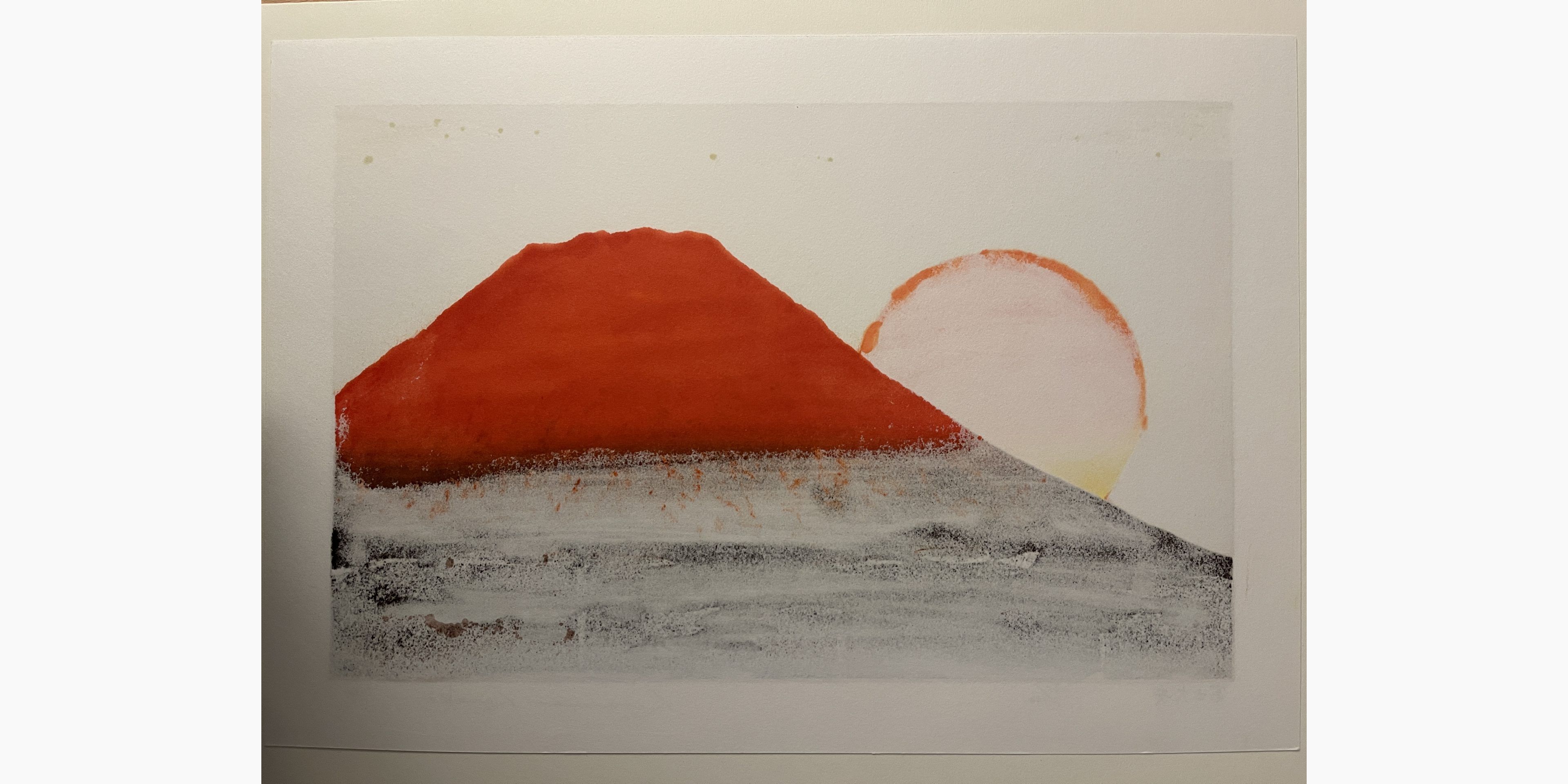 Japanese print - Kunio Kaneko - Fuji Lucky Day