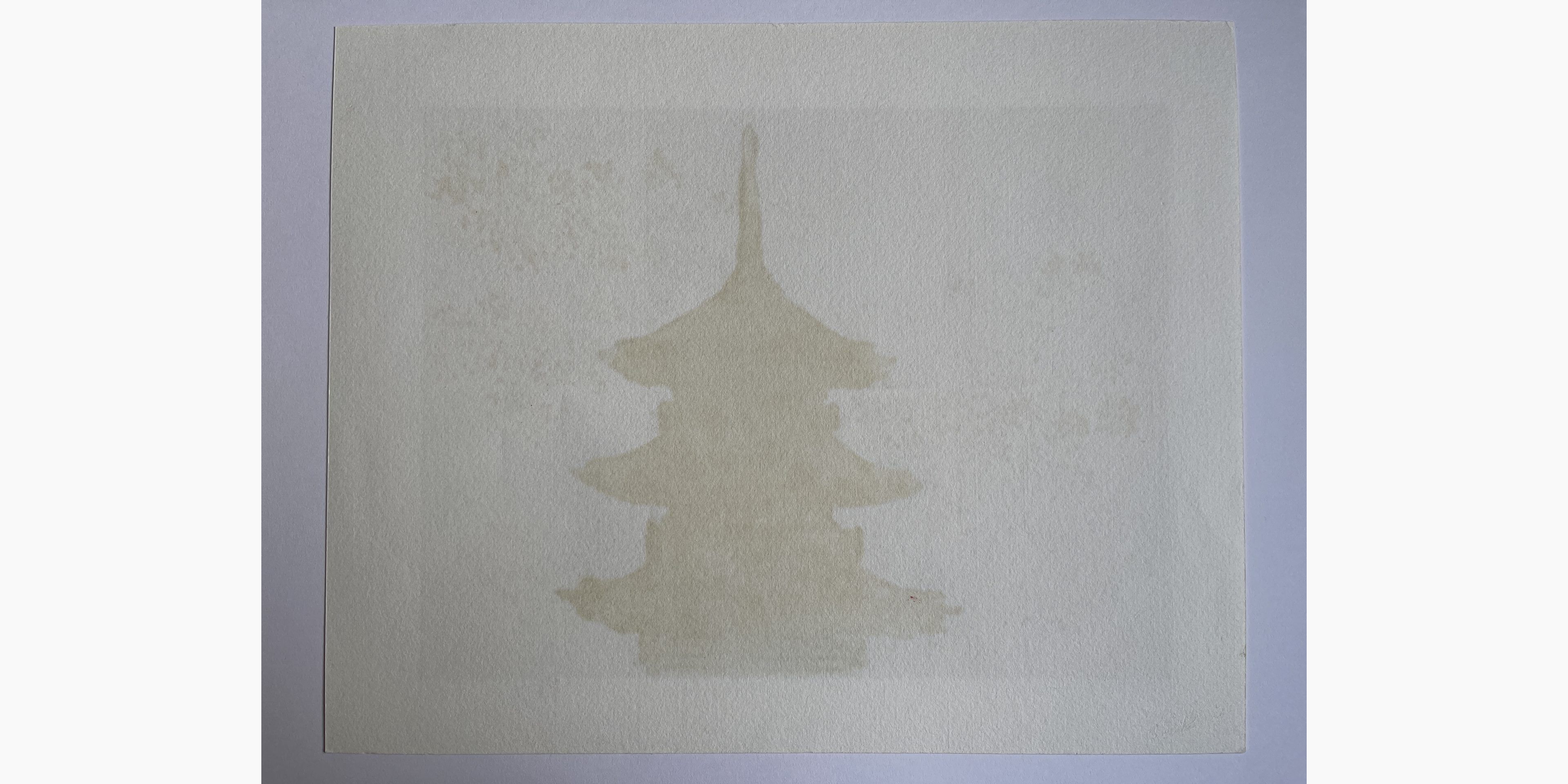 Original Japanese woodblock print - Hajime Namiki - Sakura 6