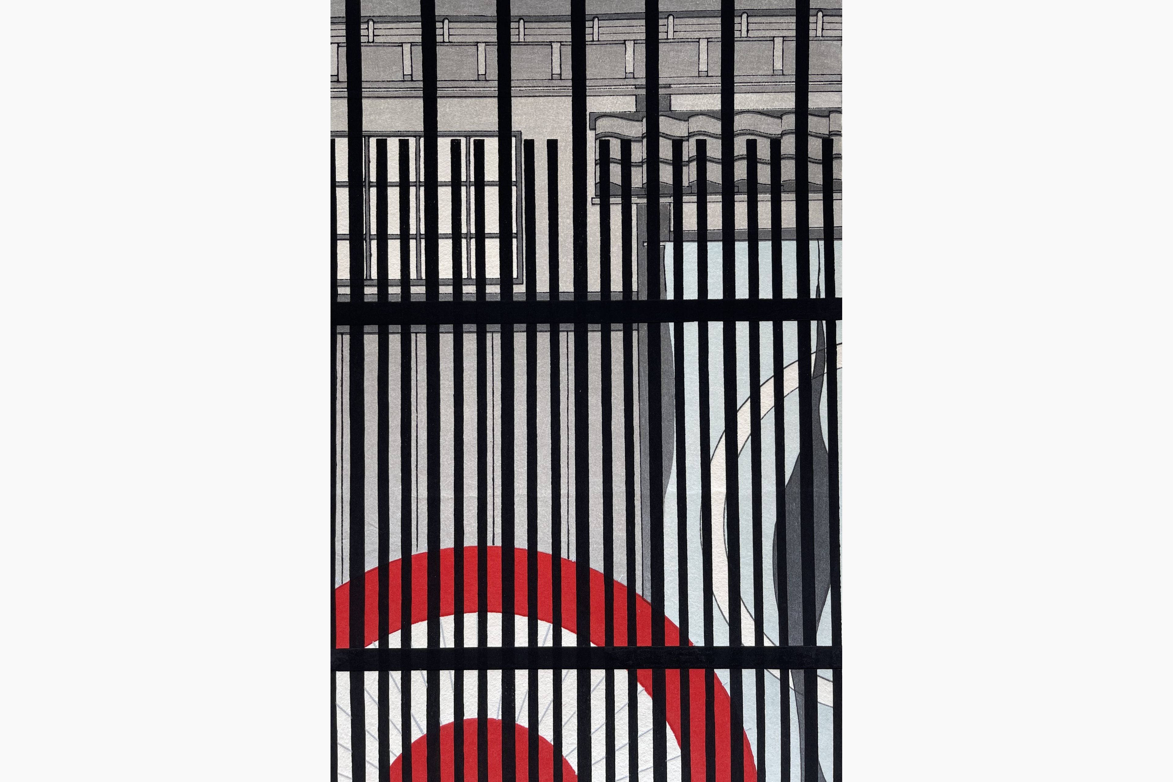 Woodblock print - Teruhide Kato - Hana Koushi