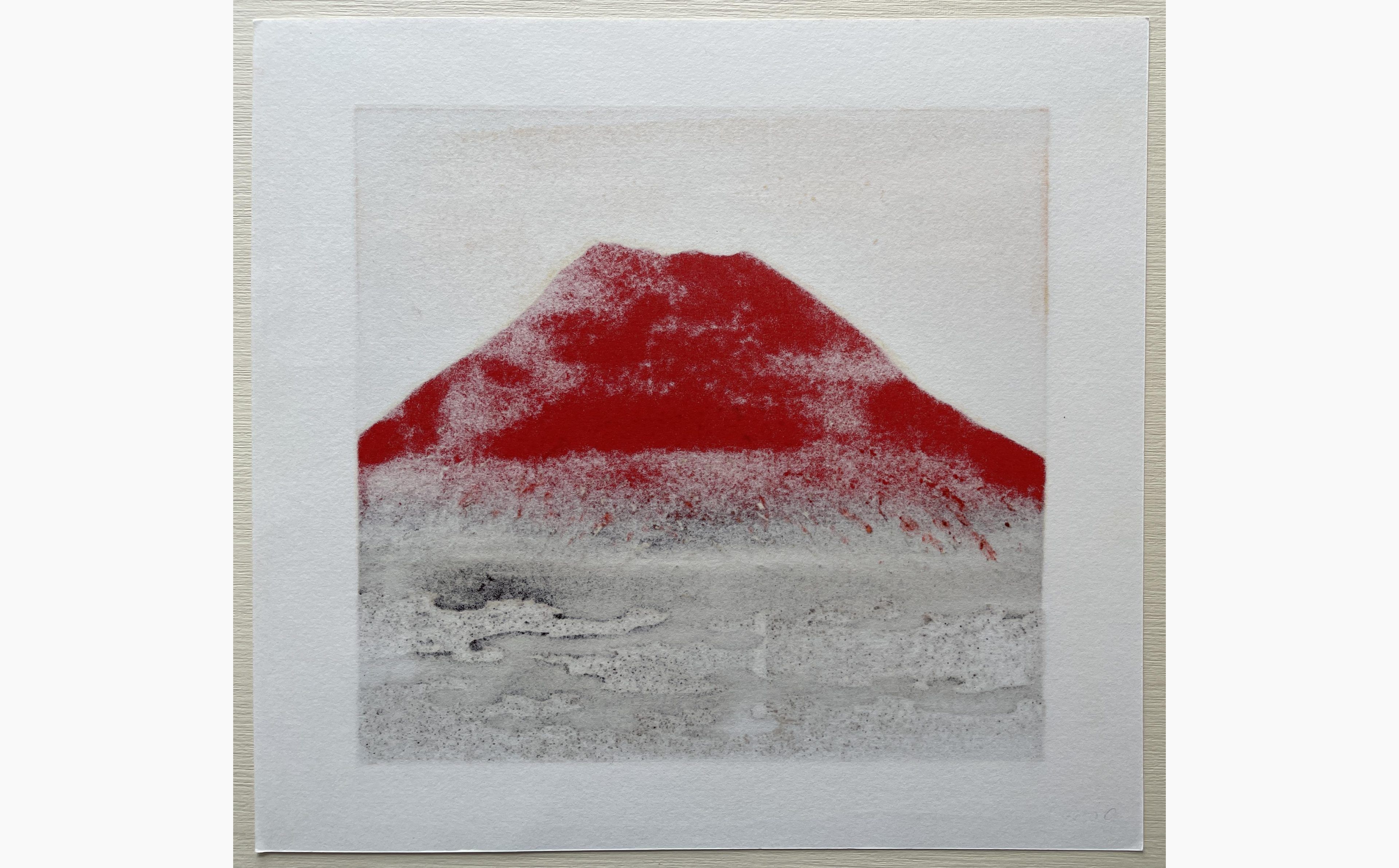 Japanese print - Kunio Kaneko - Fuji 51