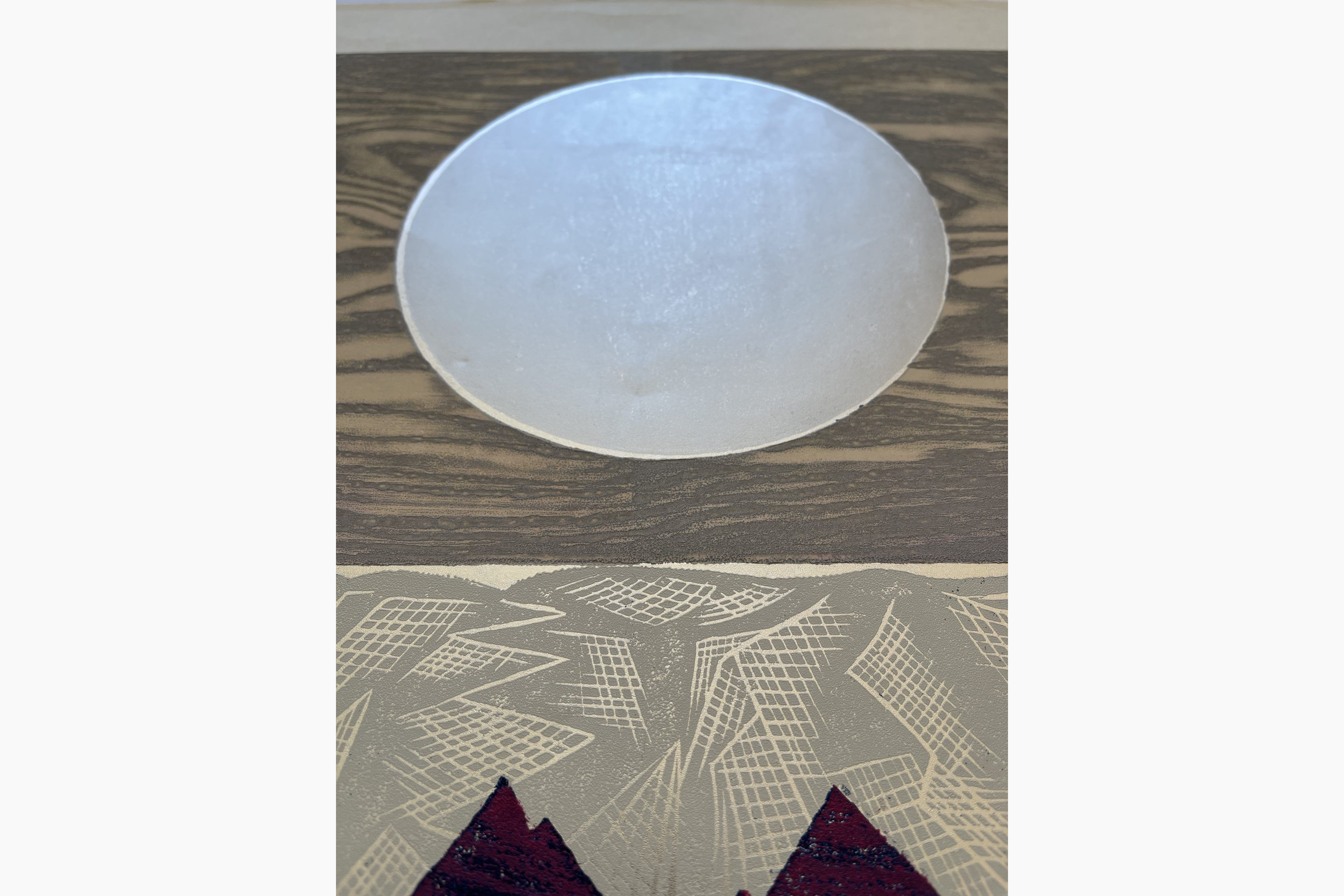 Japanese print - Nishida Tadashige - Sunshine