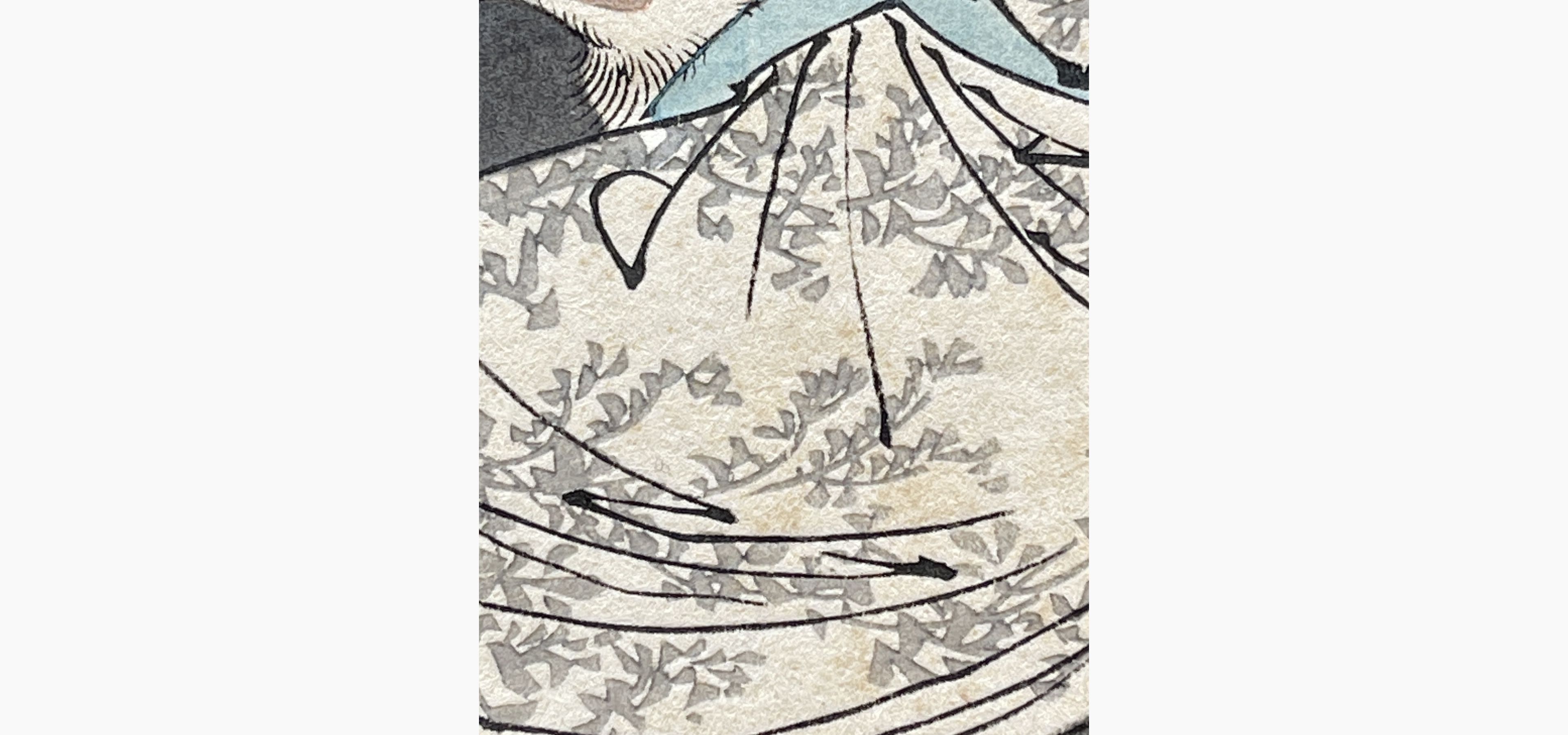Original woodblock print - Yoshitoshi Tsukioka - The Cry of the Fox
