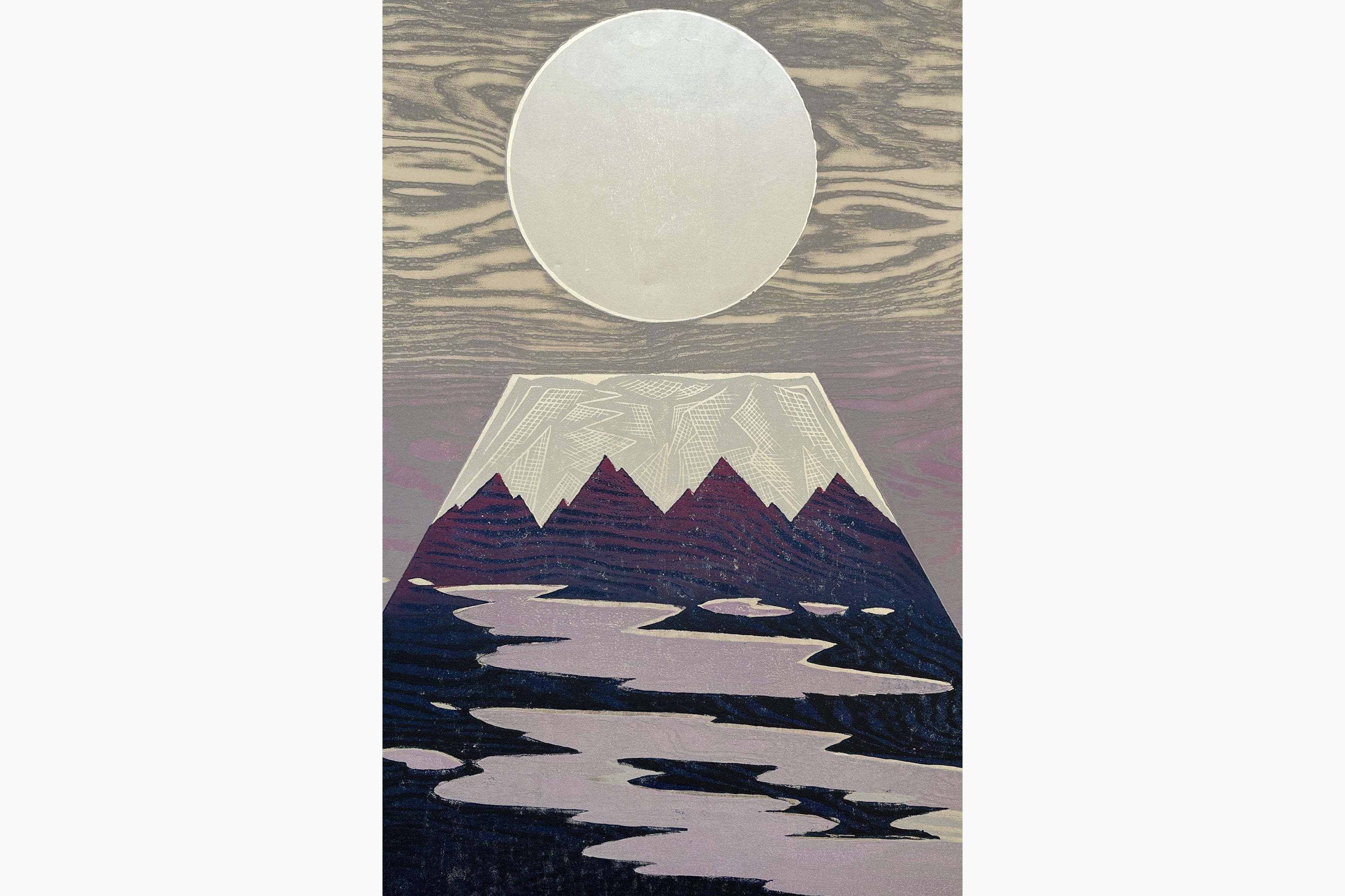 Woodblock print - Nishida Tadashige - Sunshine