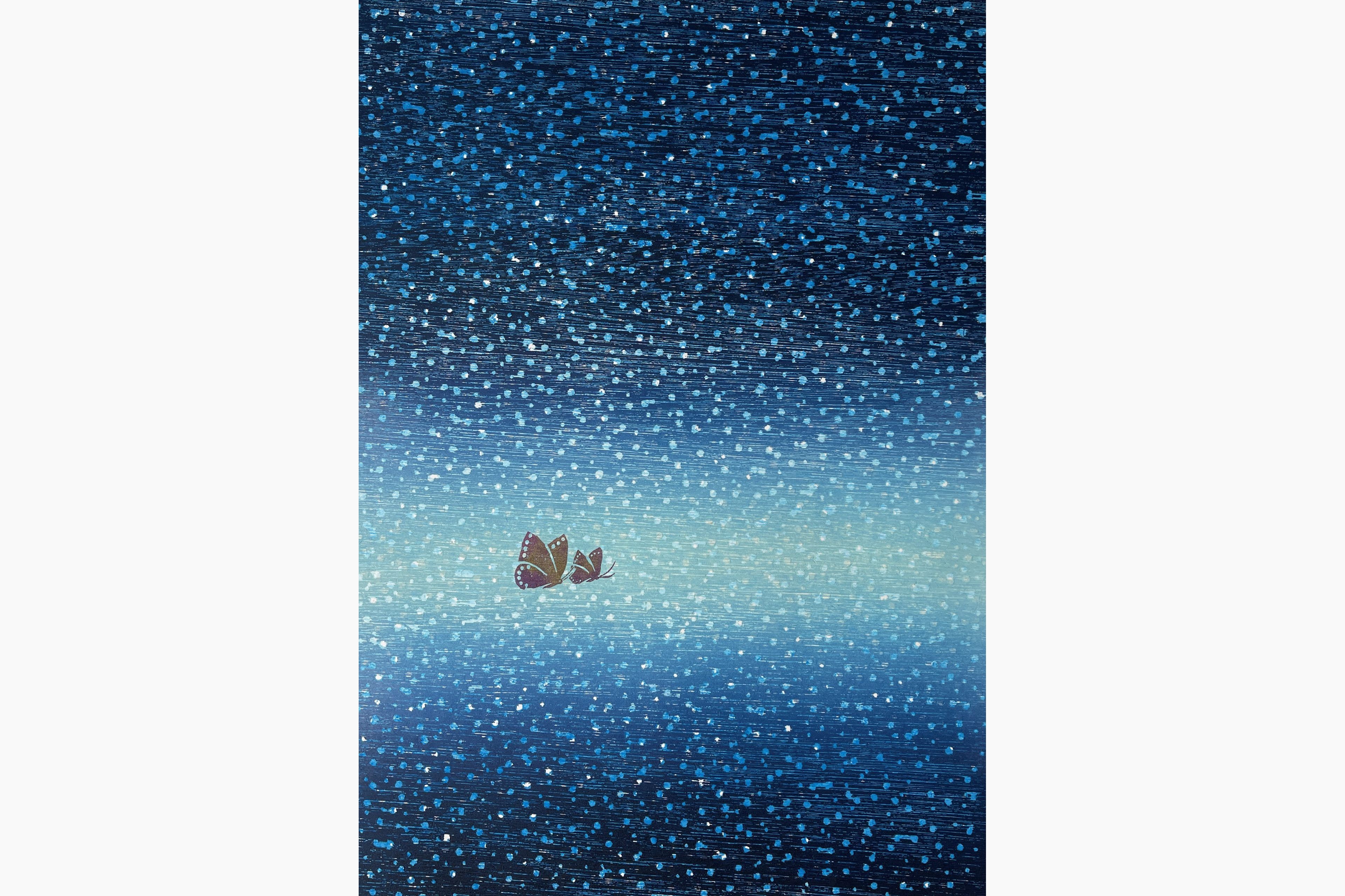 Original woodblock print - Fukita Fumiaki - Winter