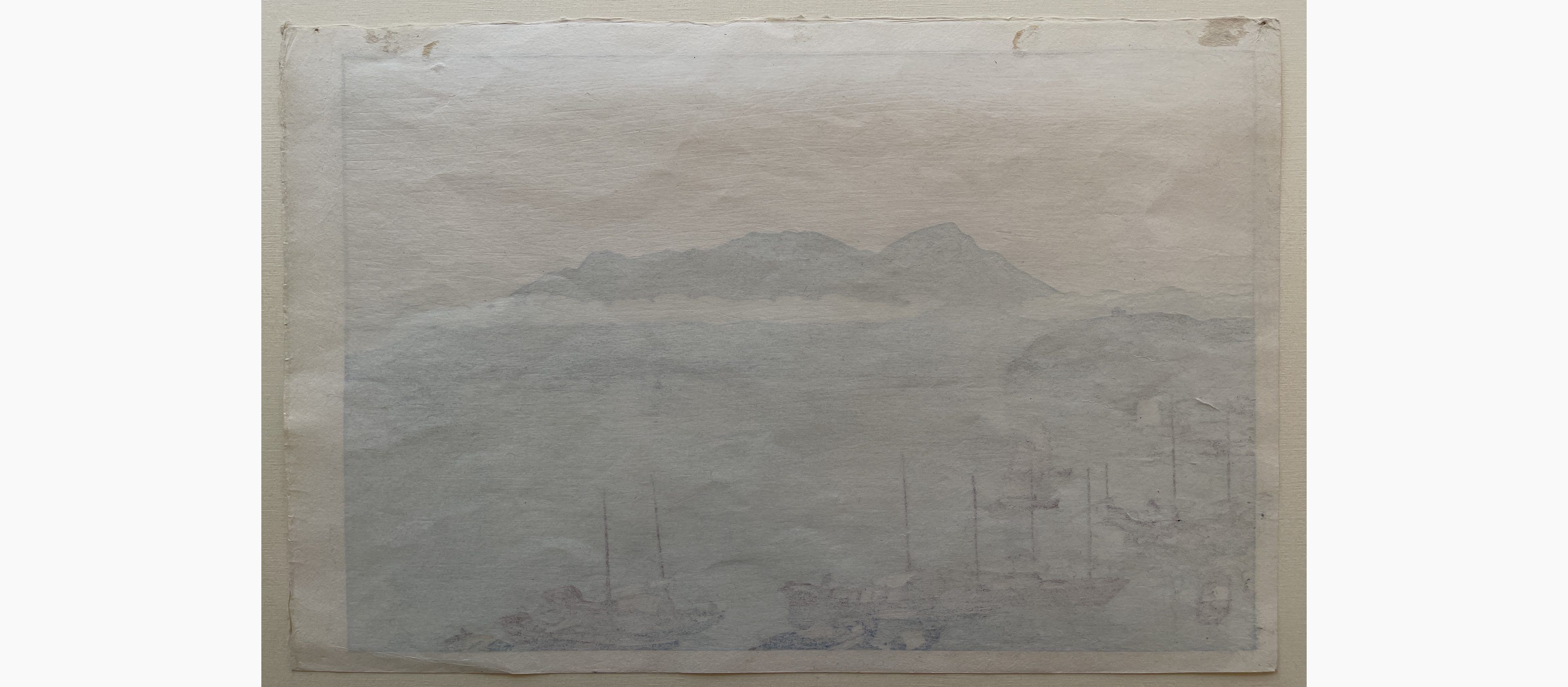 Japanese print - Hiroshi Yoshida - Rozan