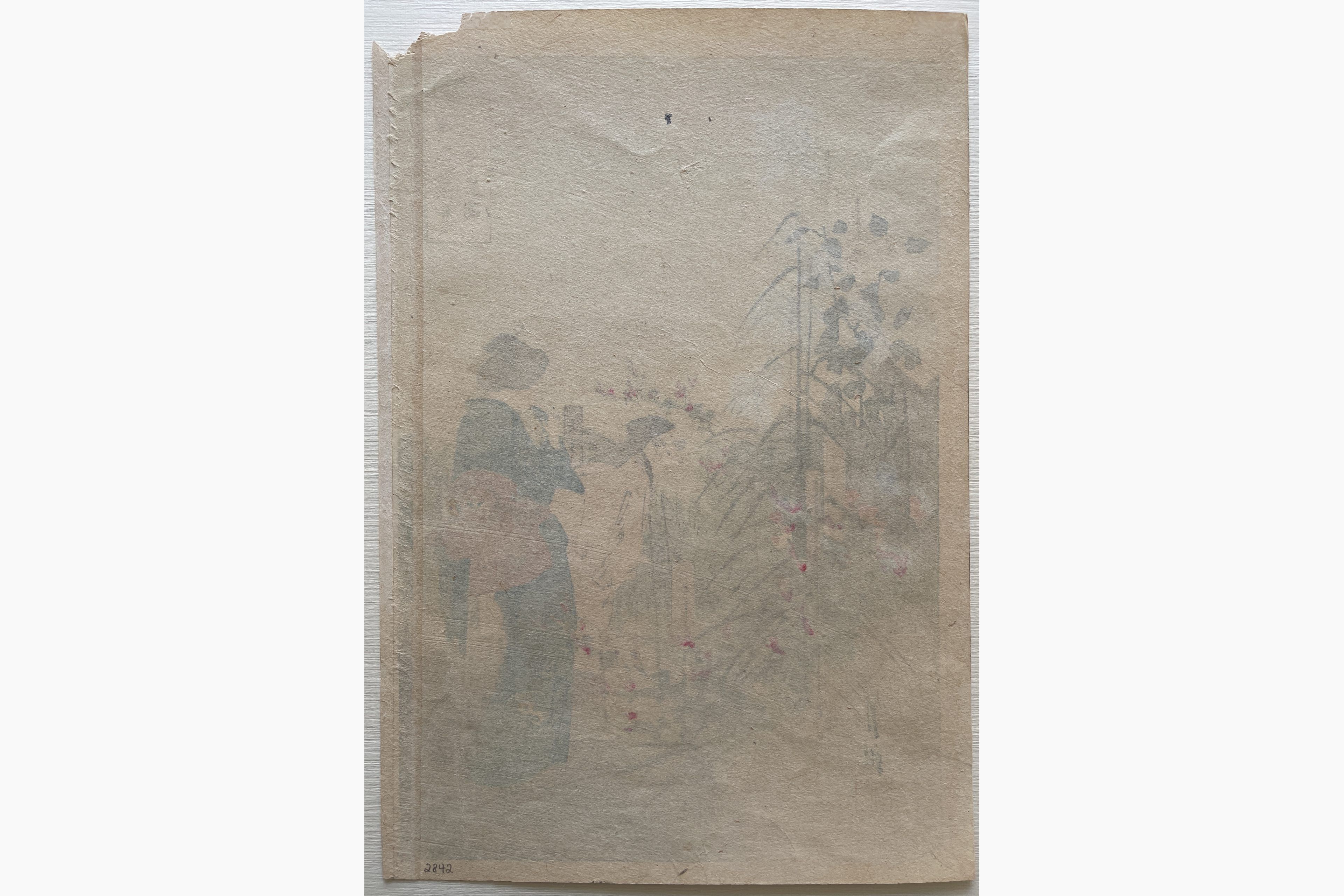 Japanese print - Gekko Ogata - The Seven Flowers from Autumn