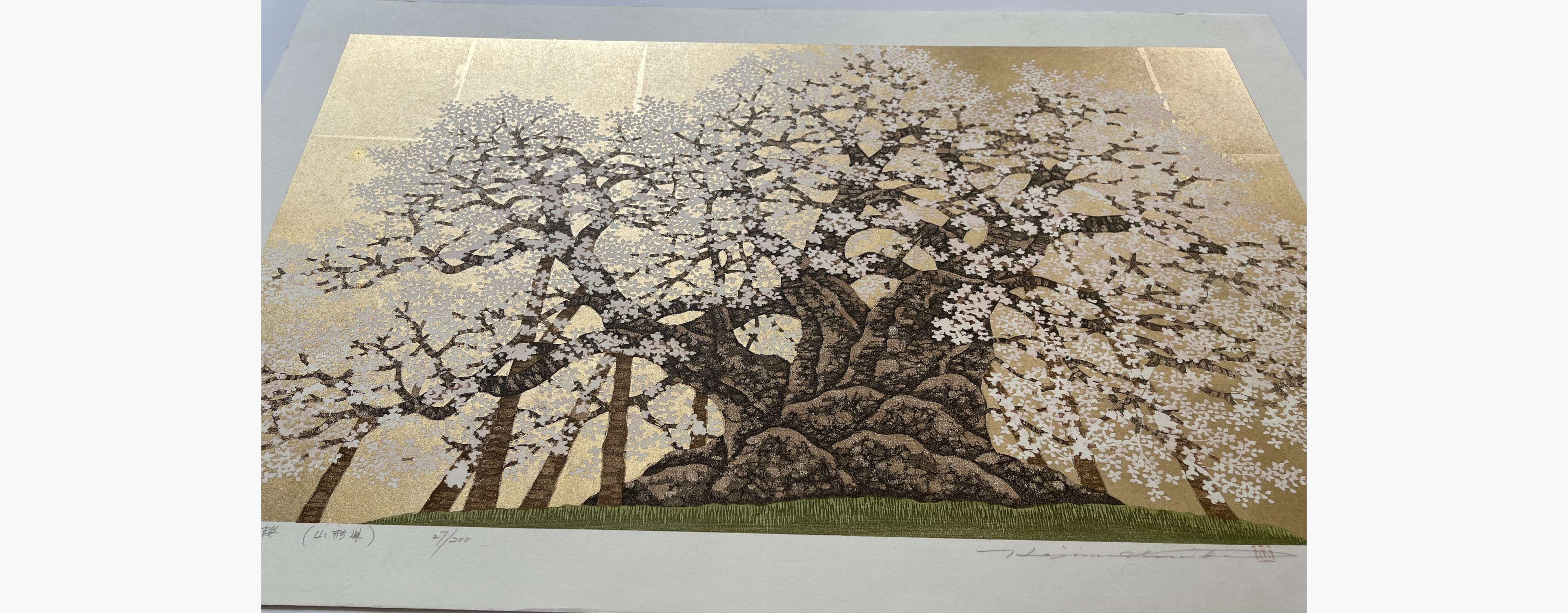 Japanese print - Hajime Namiki - Isawaza 2