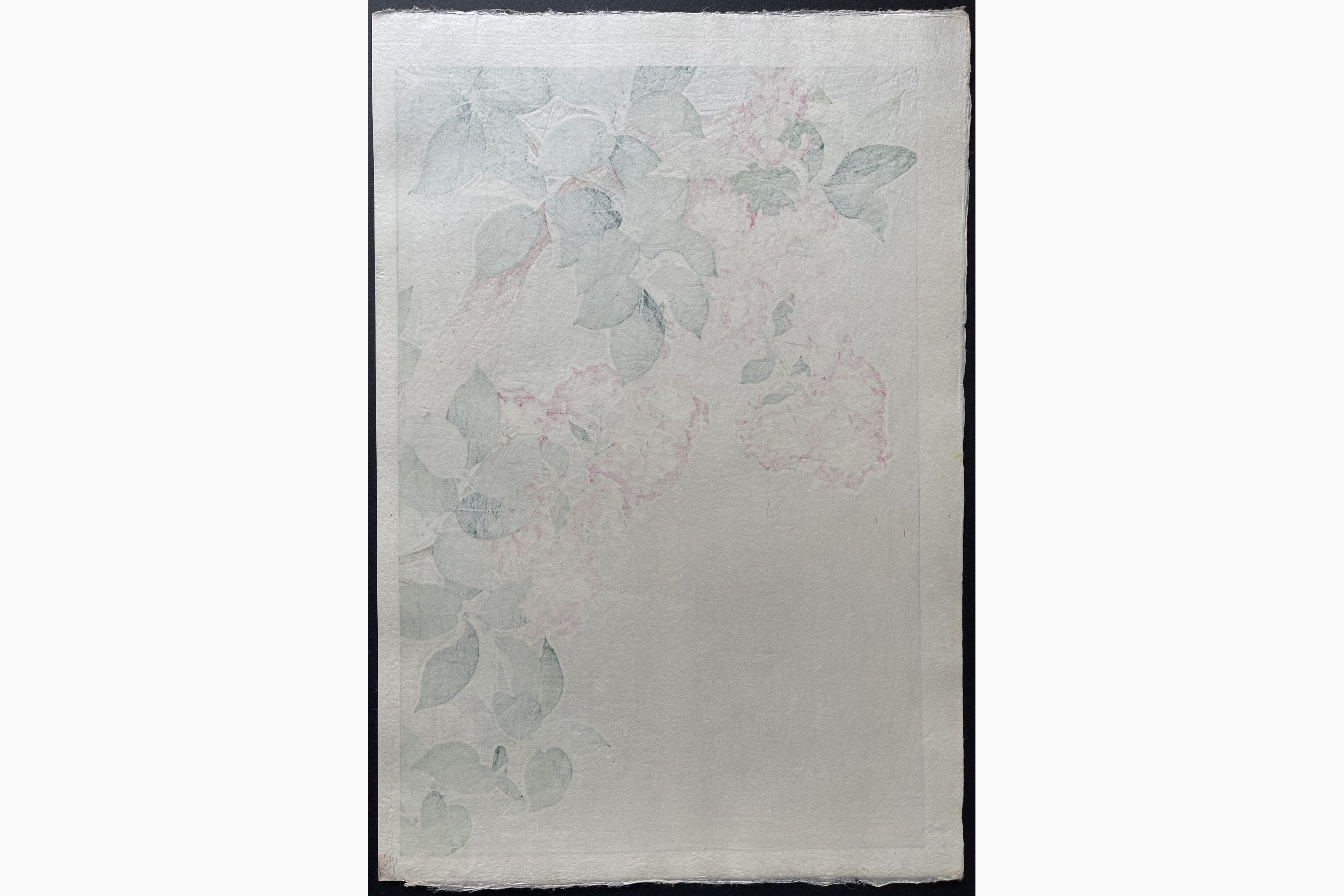 Japanese print - Kawarazaki Shodo - Crape Myrtle