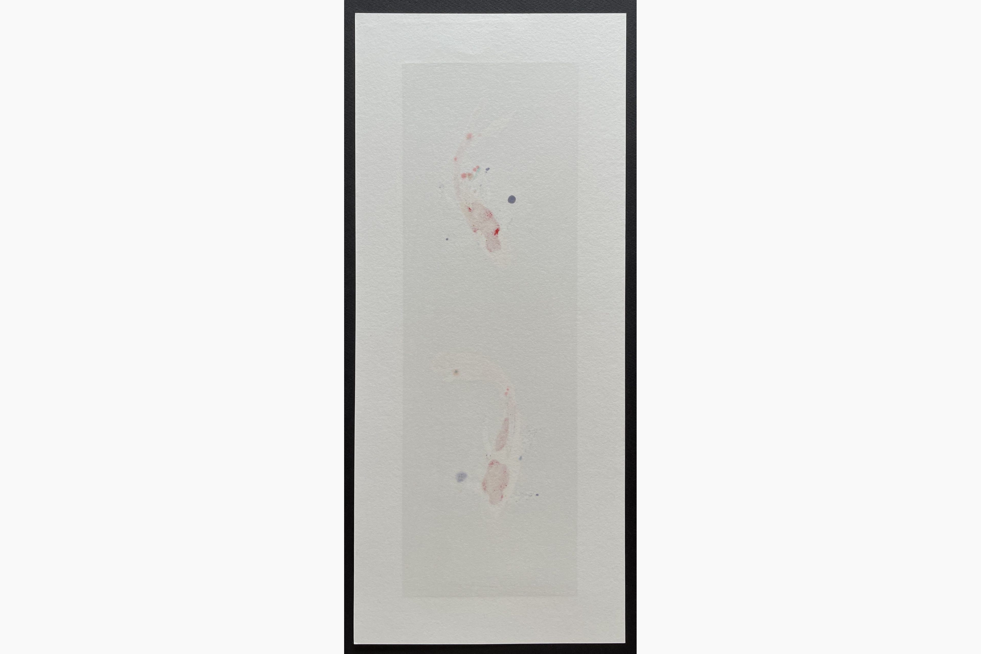 Japanese print - Kunio Kaneko - Run Run Run Away (Black)