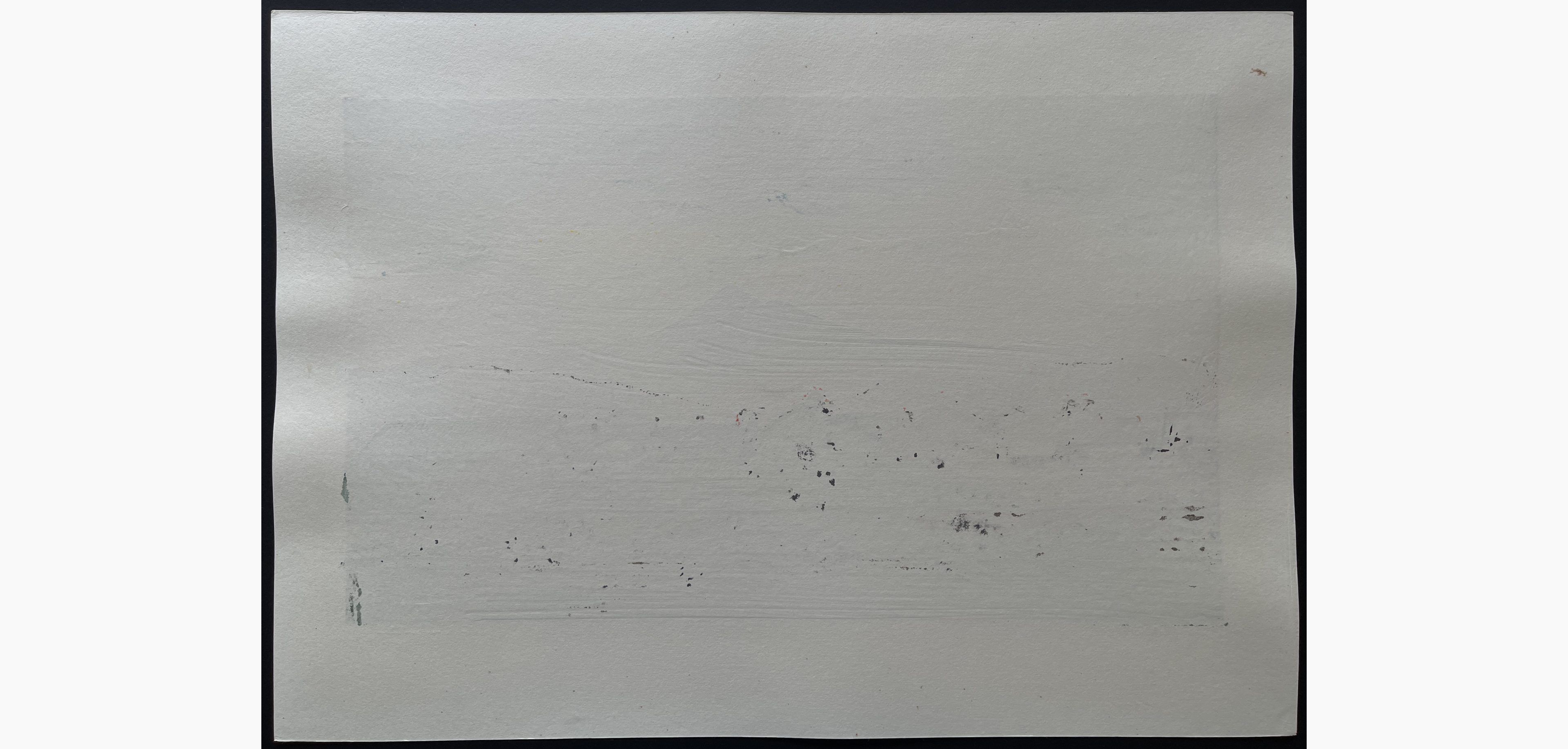 Japanese print - Nishijima Katsuyuki - Auspicious Cloud