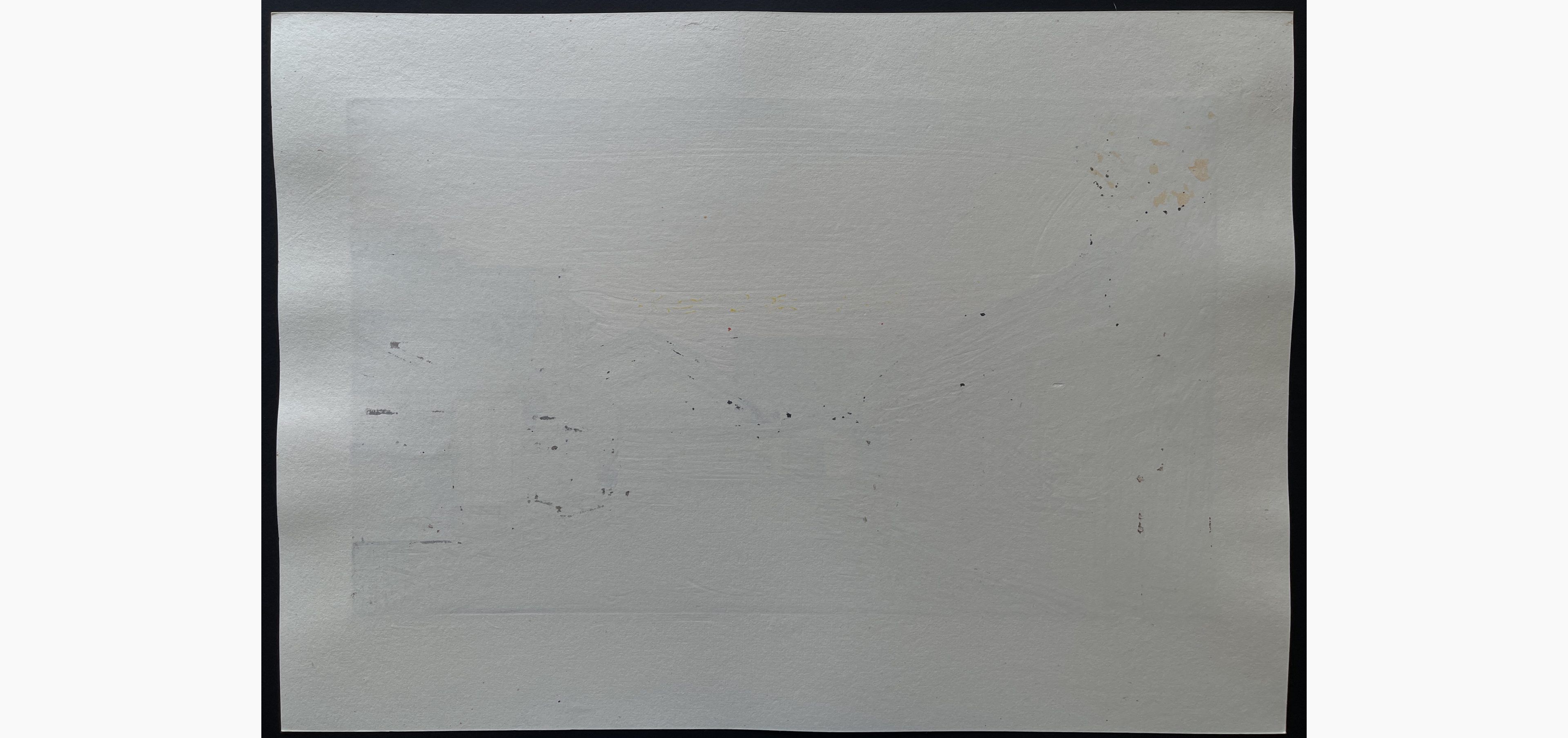 Japanese print - Nishijima Katsuyuki - Colored Clouds