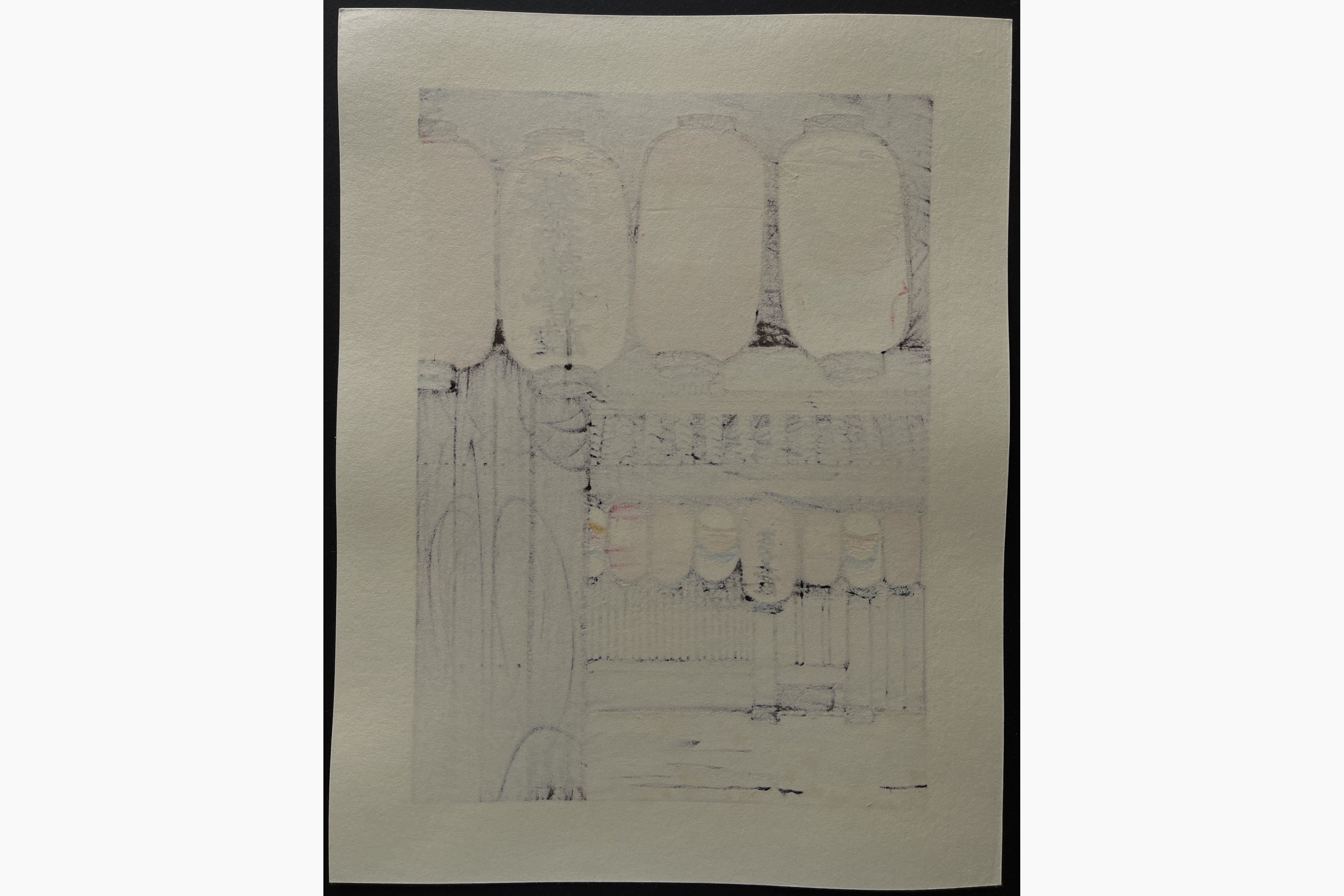 Japanese print - Nishijima Katsuyuki - End of Summer Heat