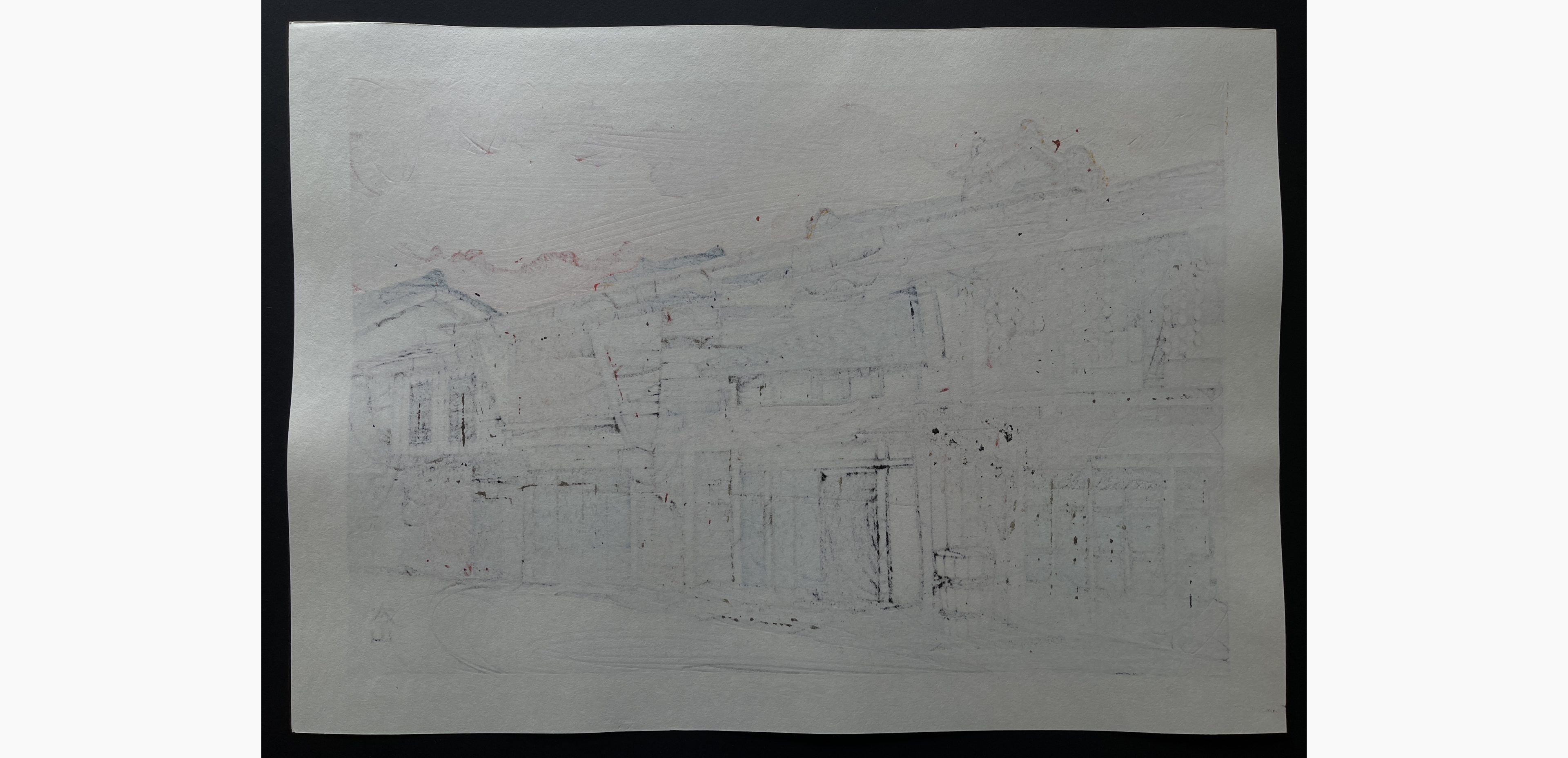 Japanese print - Nishijima Katsuyuki - Motoyama