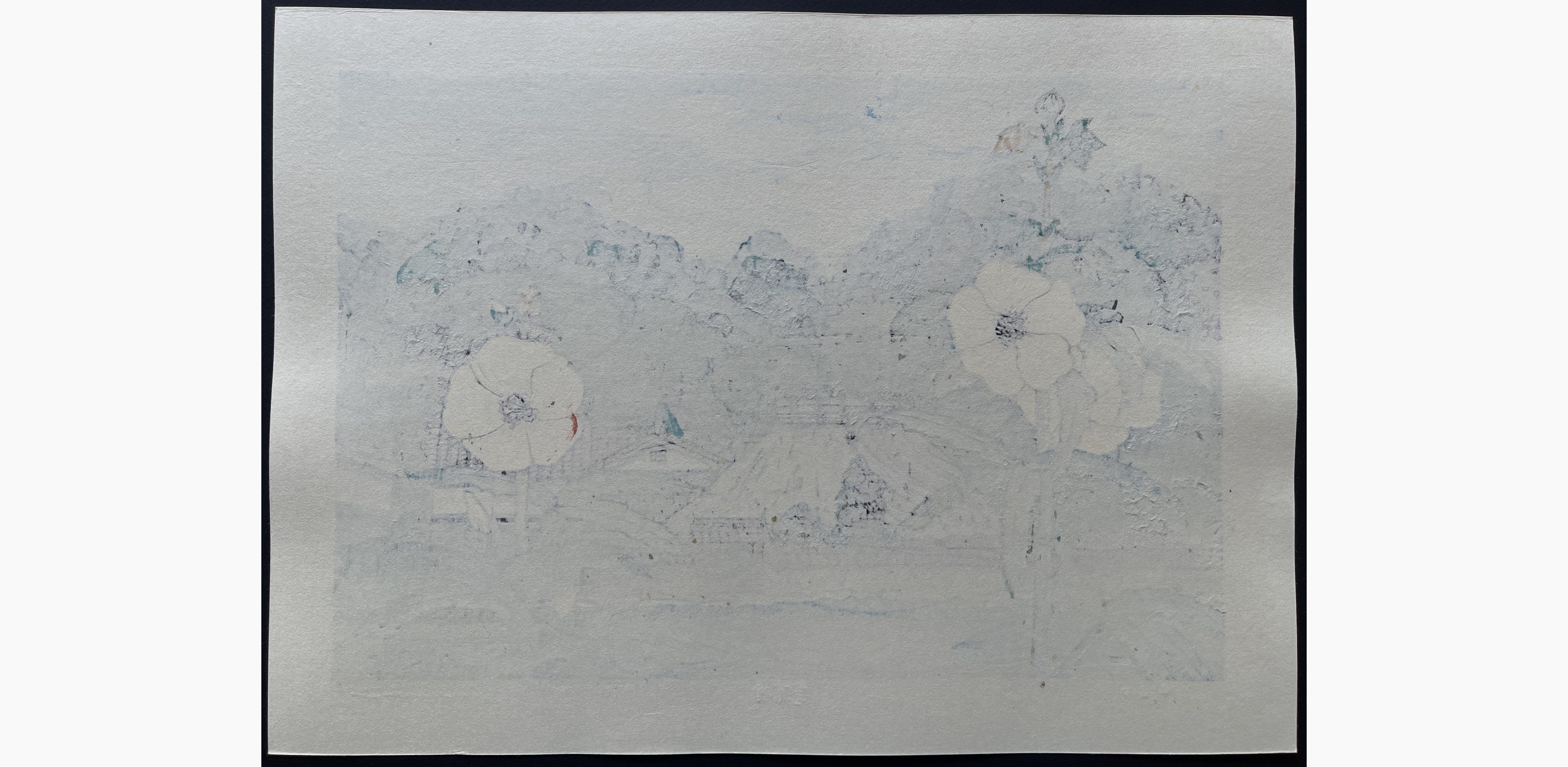 Japanese print - Nishijima Katsuyuki - Summer in Toyoura