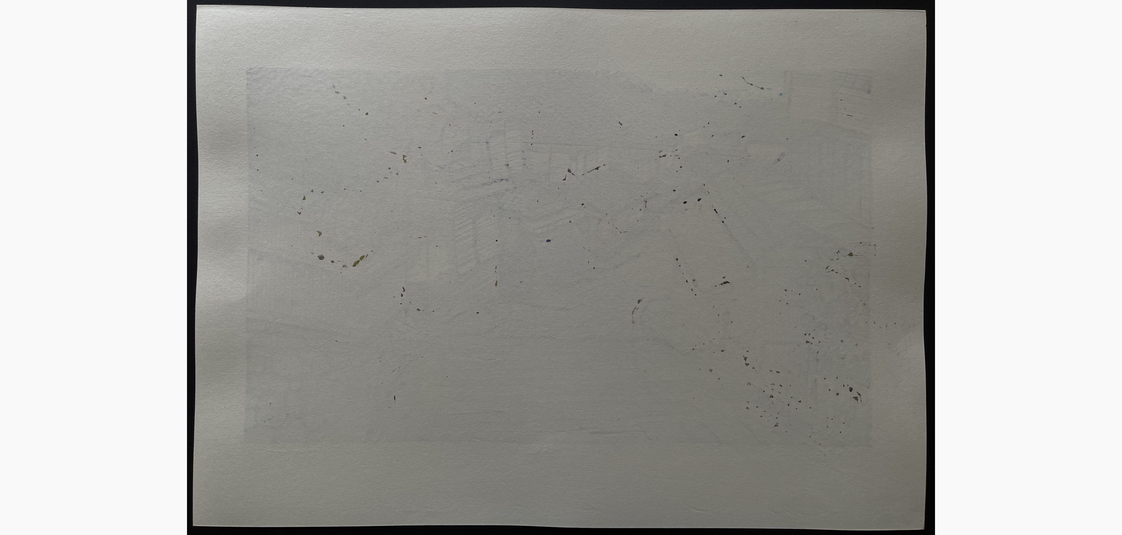 Japanese print - Nishijima Katsuyuki - Wild Wind