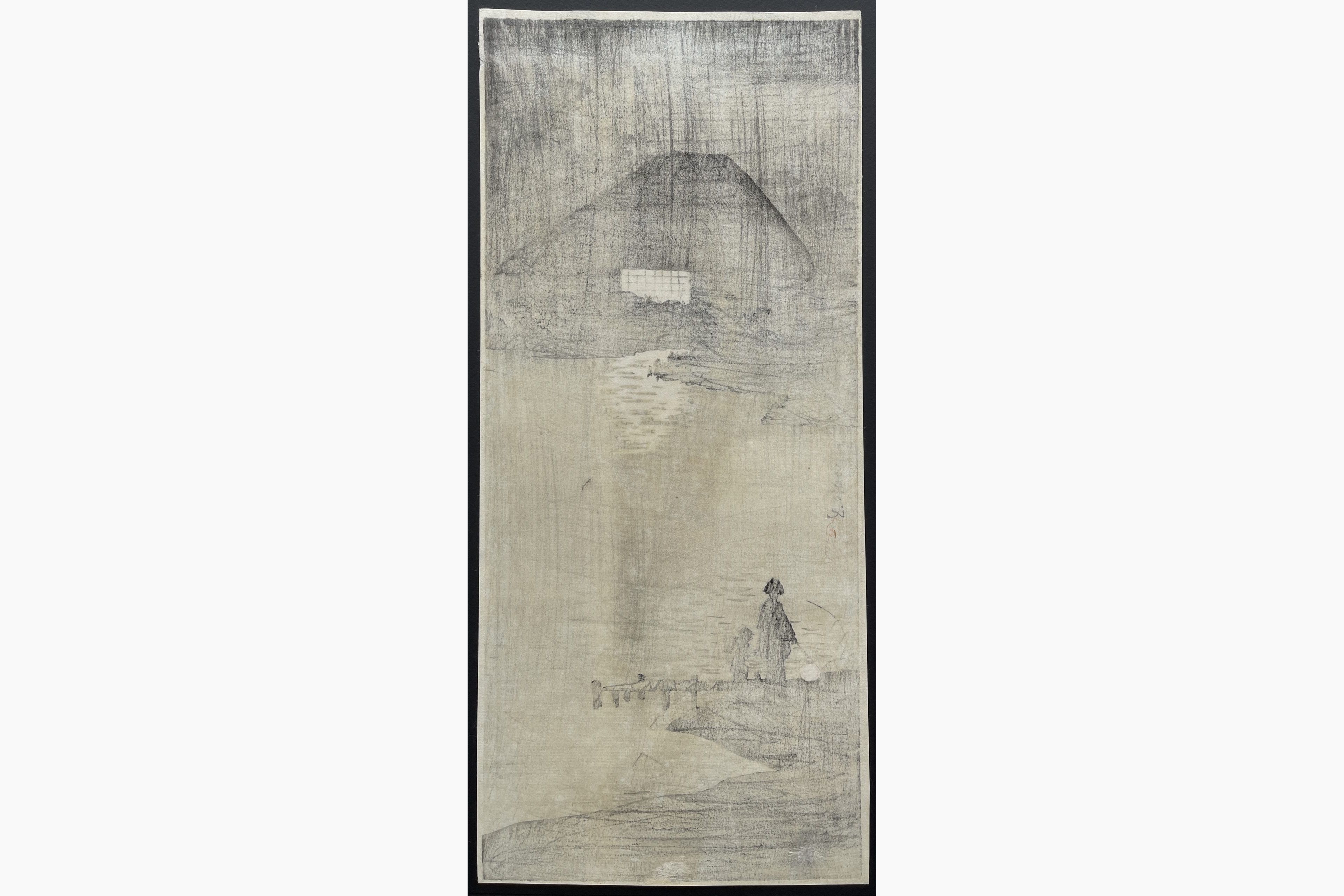 Japanese print - Takahashi Shotei - The Pond of Senzoku
