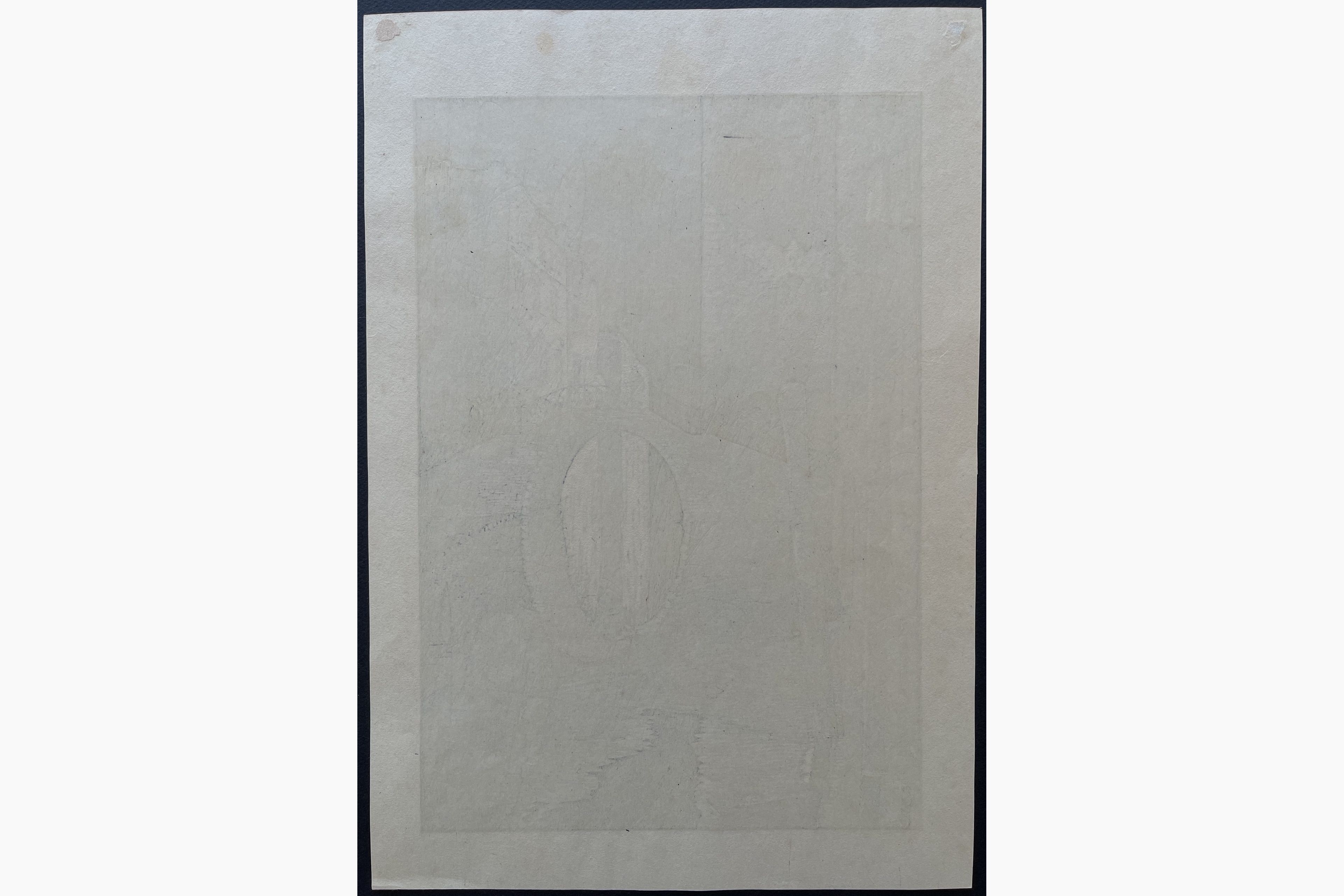 Japanese print - Yoshijiro Urushibara - Ponte Santa Paternina, Venice
