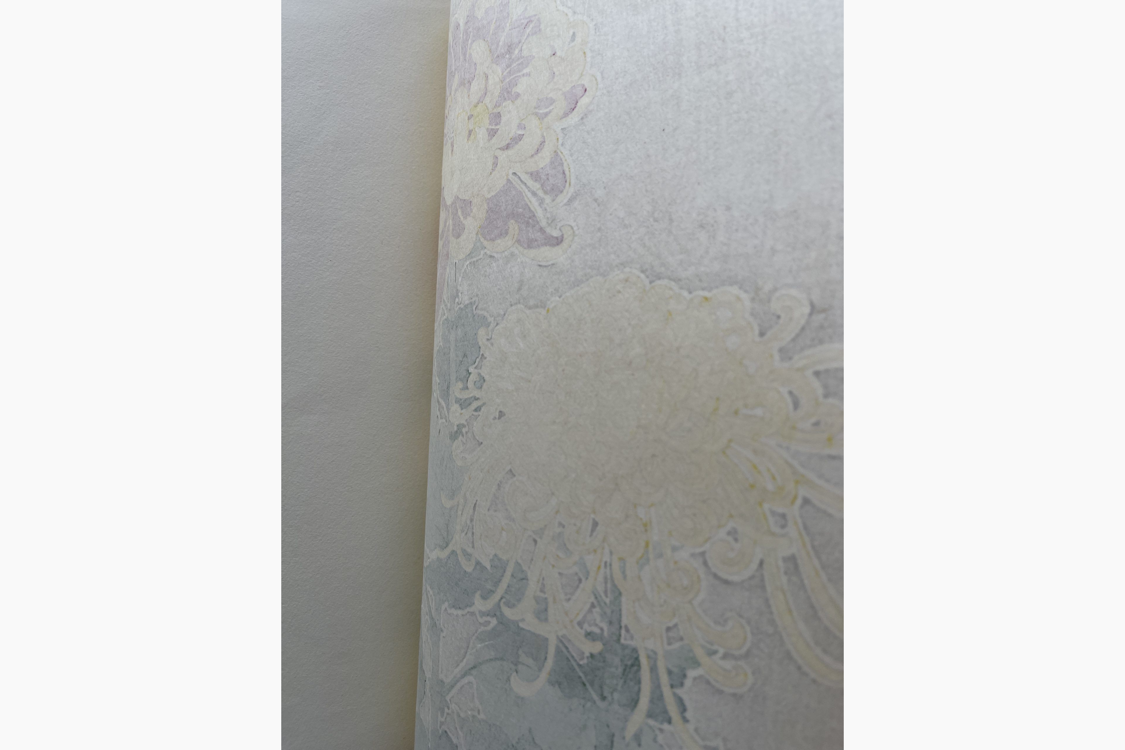 Japanese woodcut - Kawarazaki Shodo - Chrysanthemum