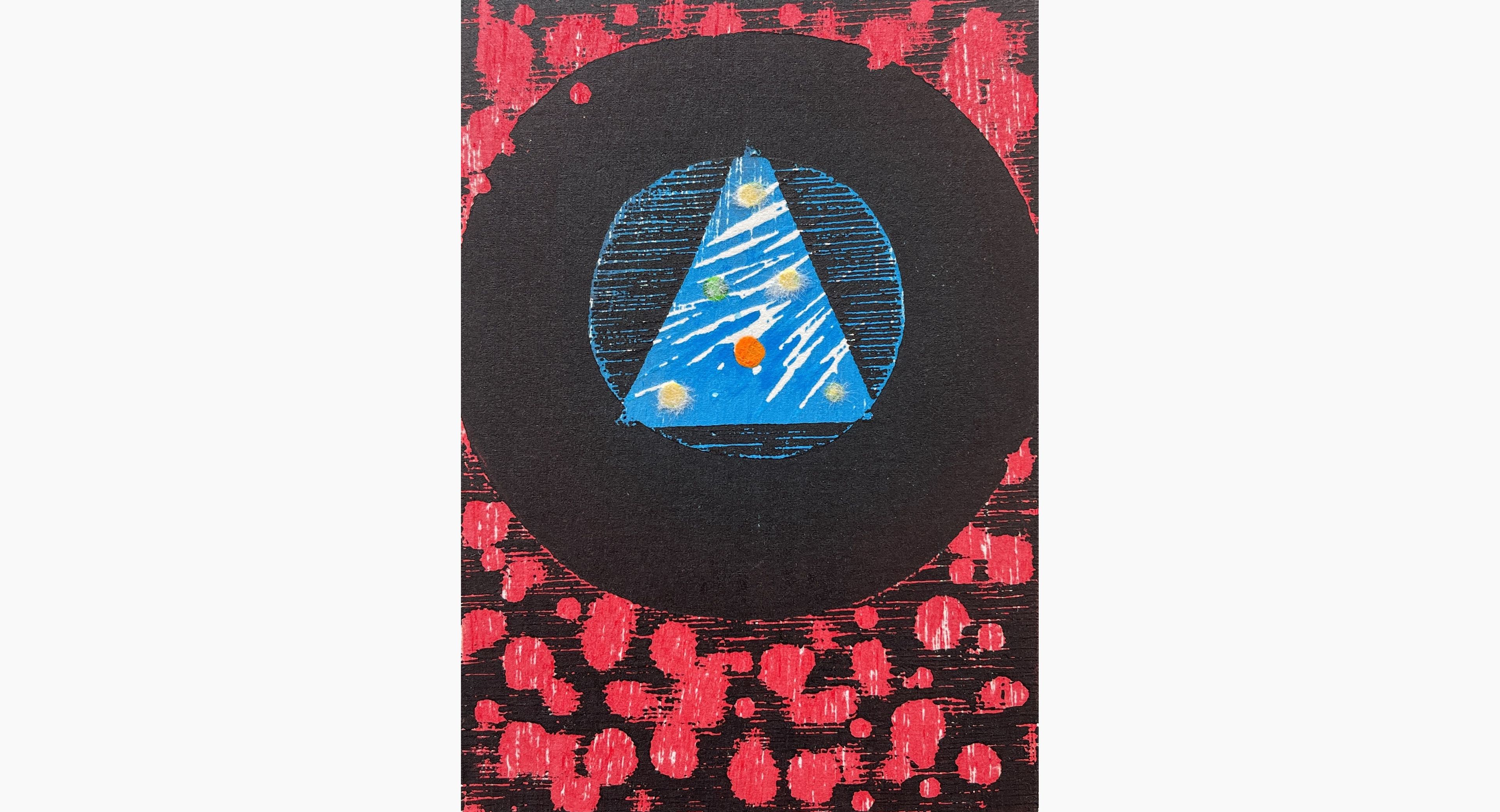 Original woodblock print - Fukita Fumiaki - Summer Day