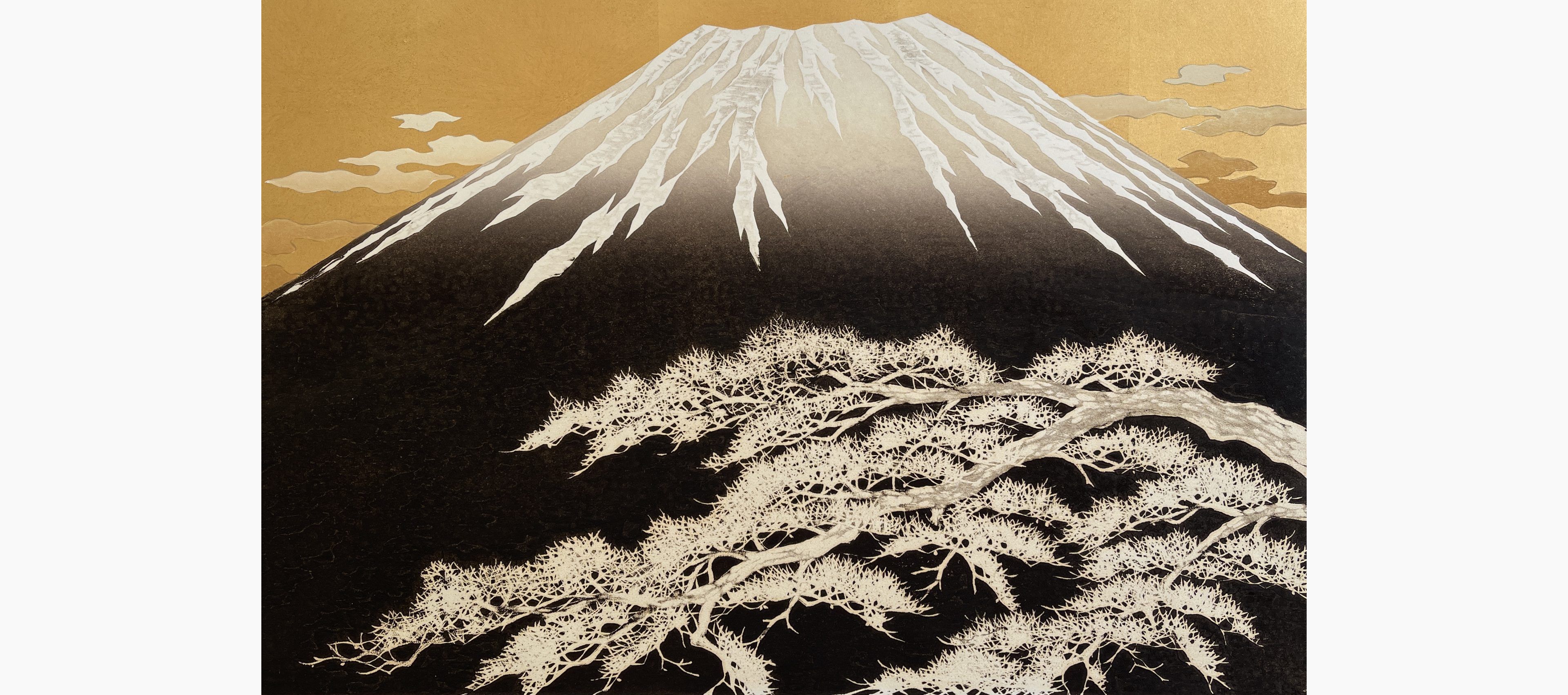 Original woodblock print - Hajime Namiki - Fuji 10