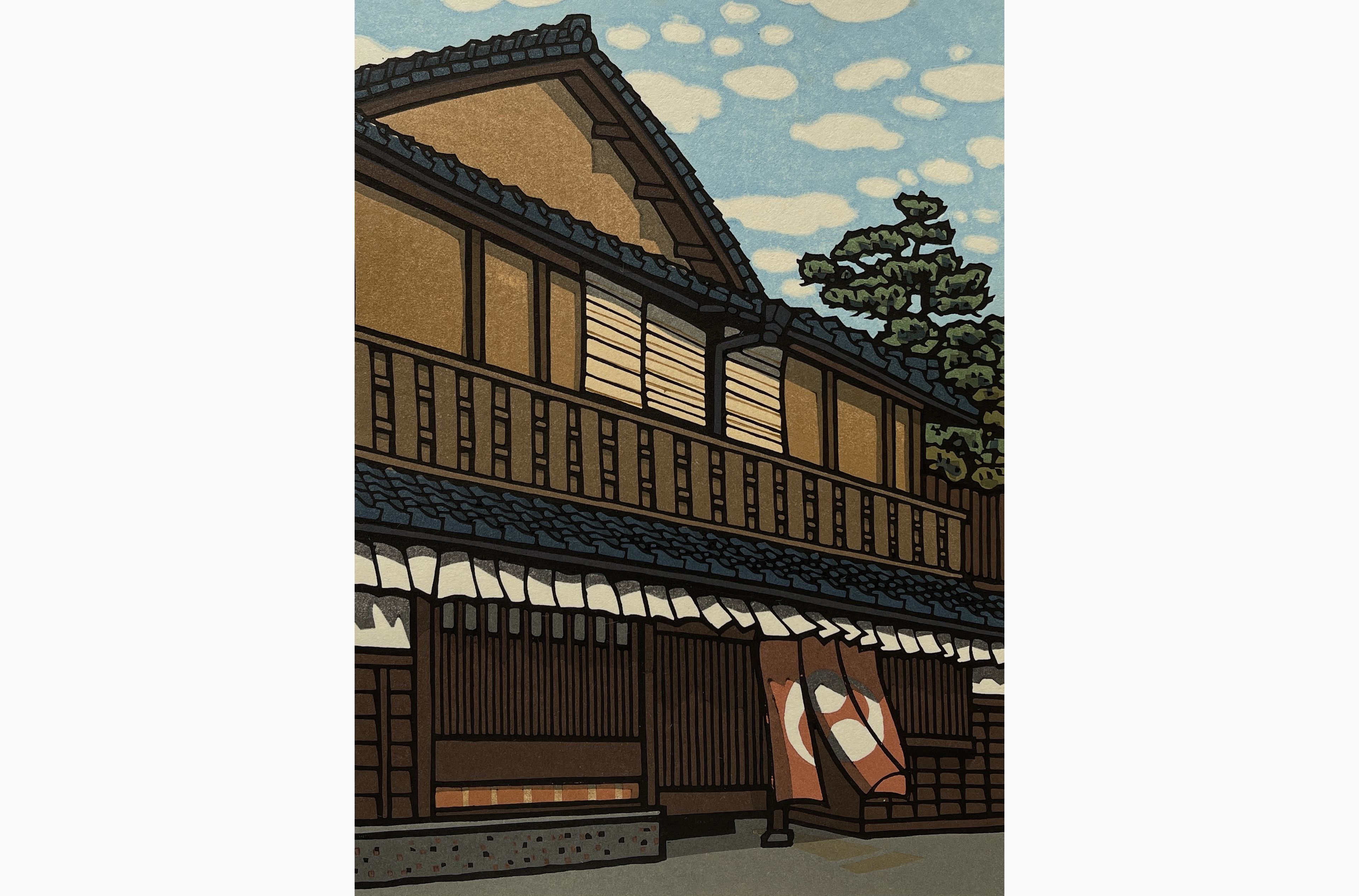 Original woodblock print - Nishijima Katsuyuki - End of Heat