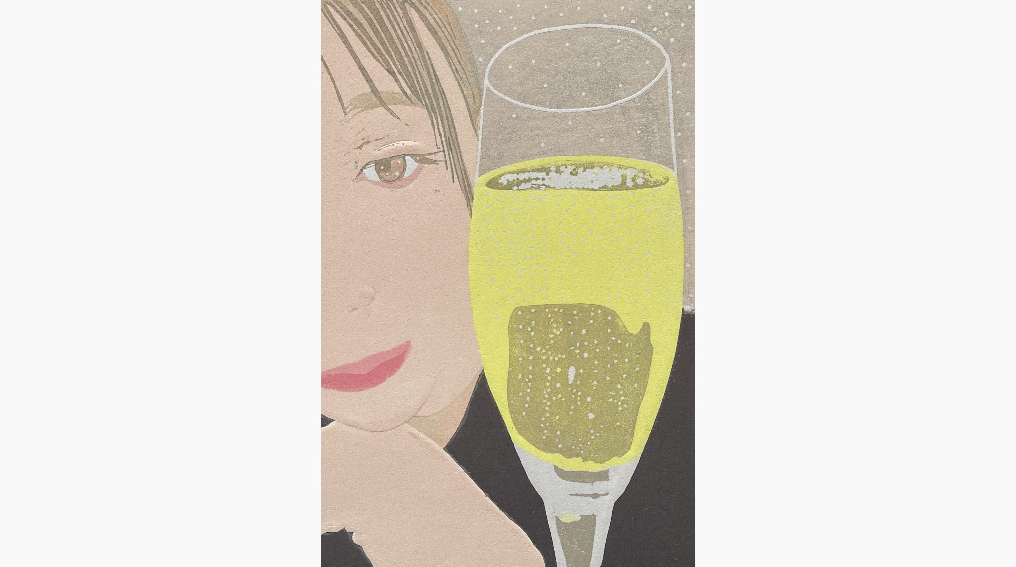 Original woodblock print - Takashi Hirose - Hana (C)