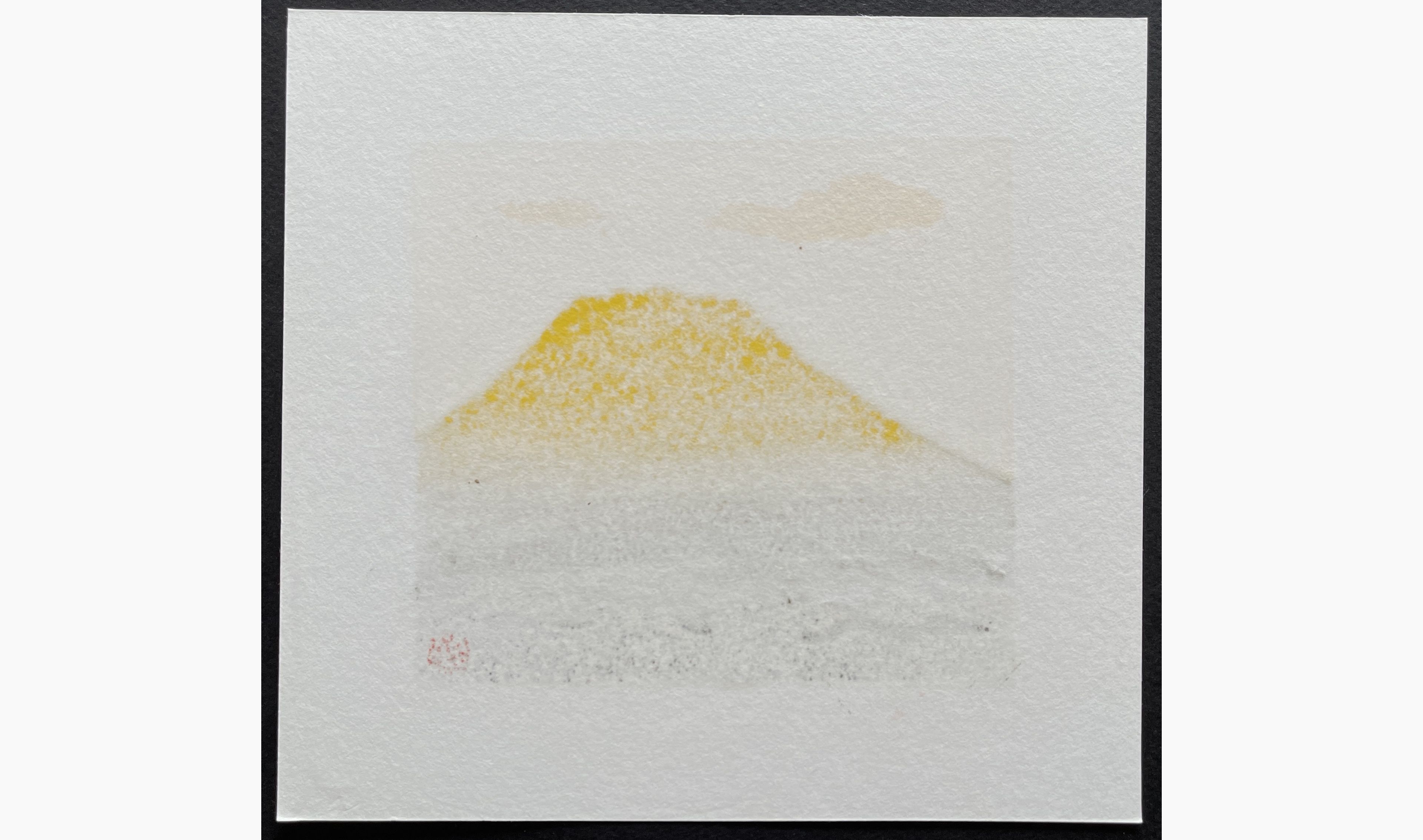 Woodblock print - Kunio Kaneko - Autumn Light