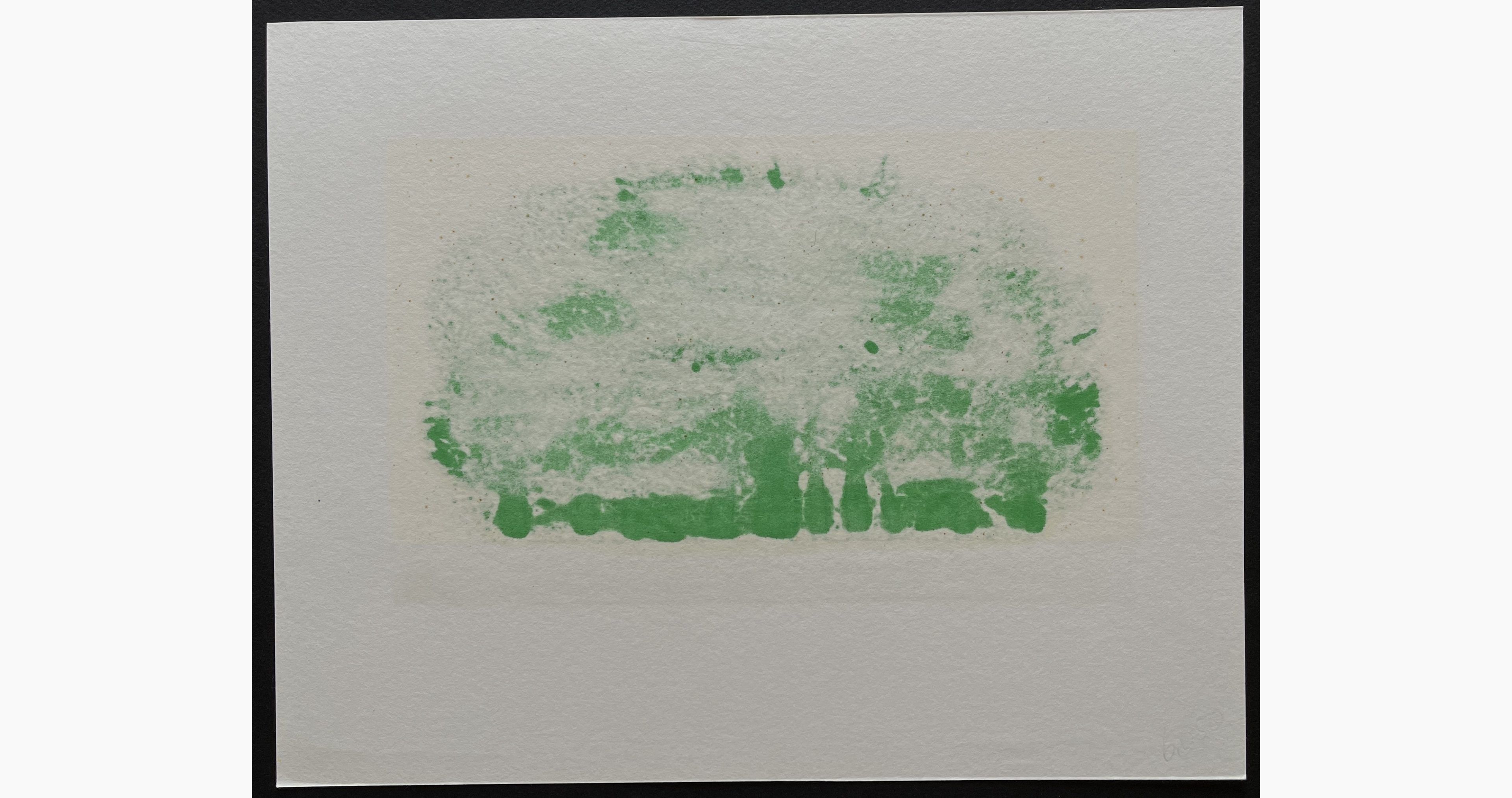 Woodblock print - Kunio Kaneko - Forever