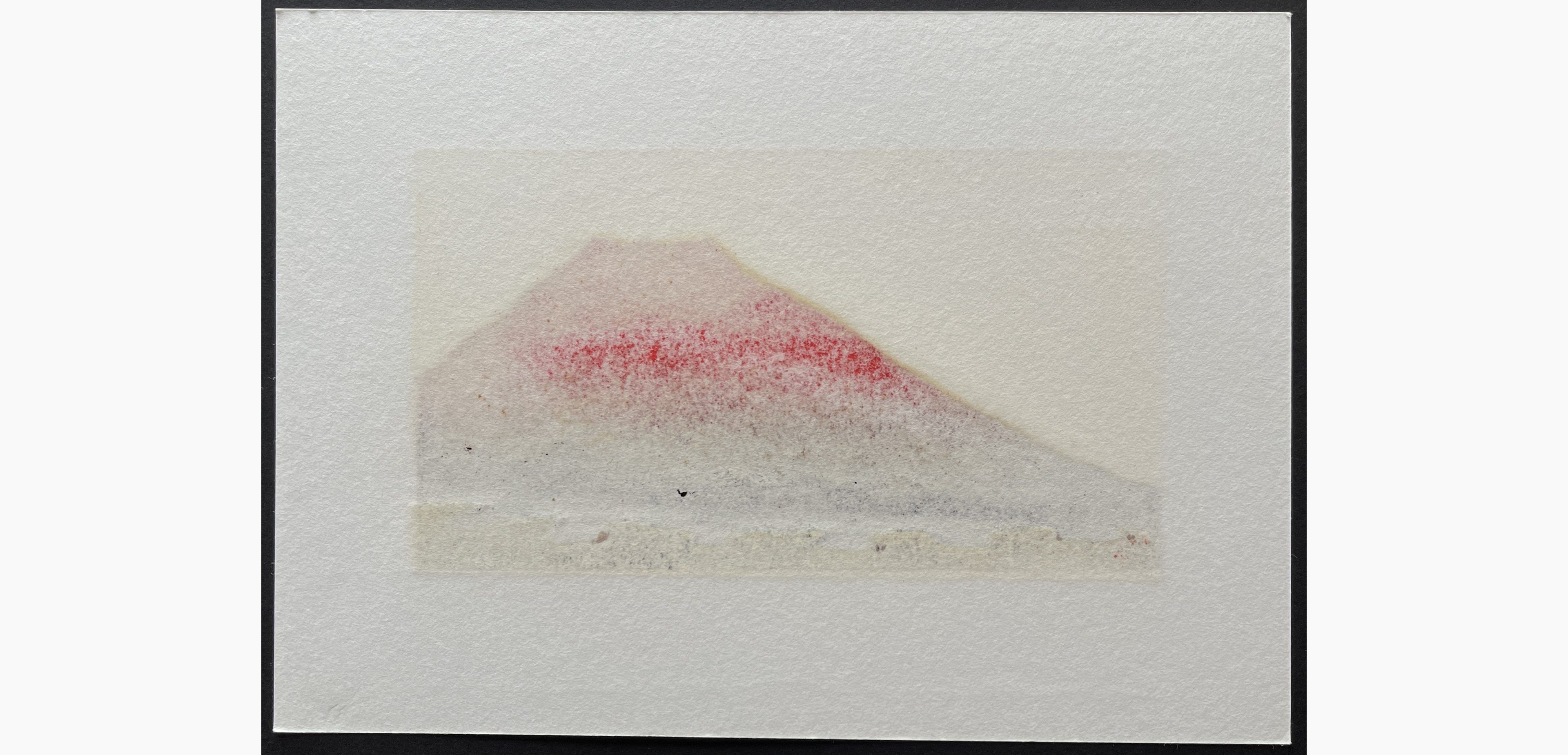 Woodblock print - Kunio Kaneko - Fuji 91