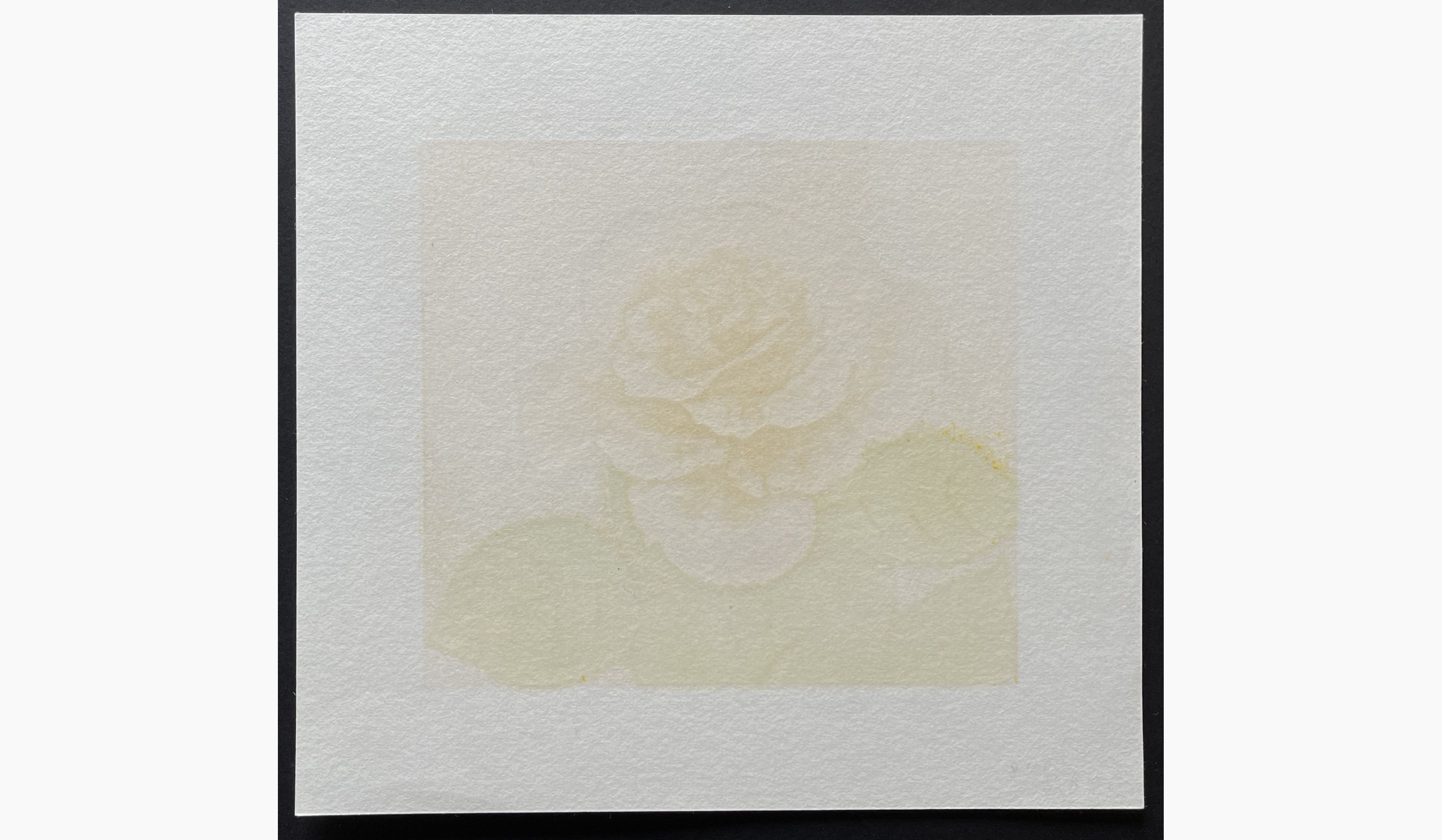 Woodblock print - Takashi Hirose - McCartney Rose 2