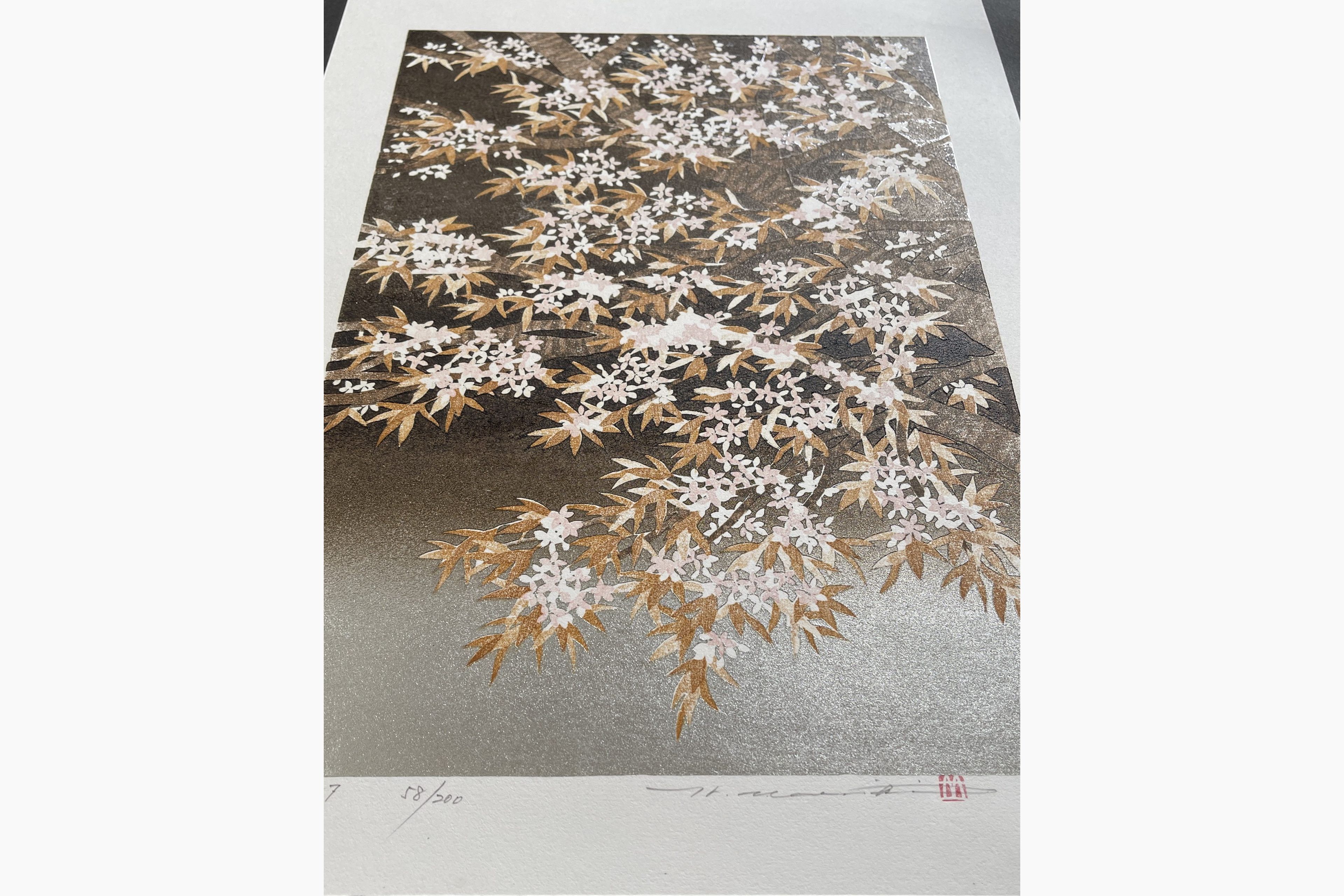 Japanese print - Hajime Namiki - Sakura 7
