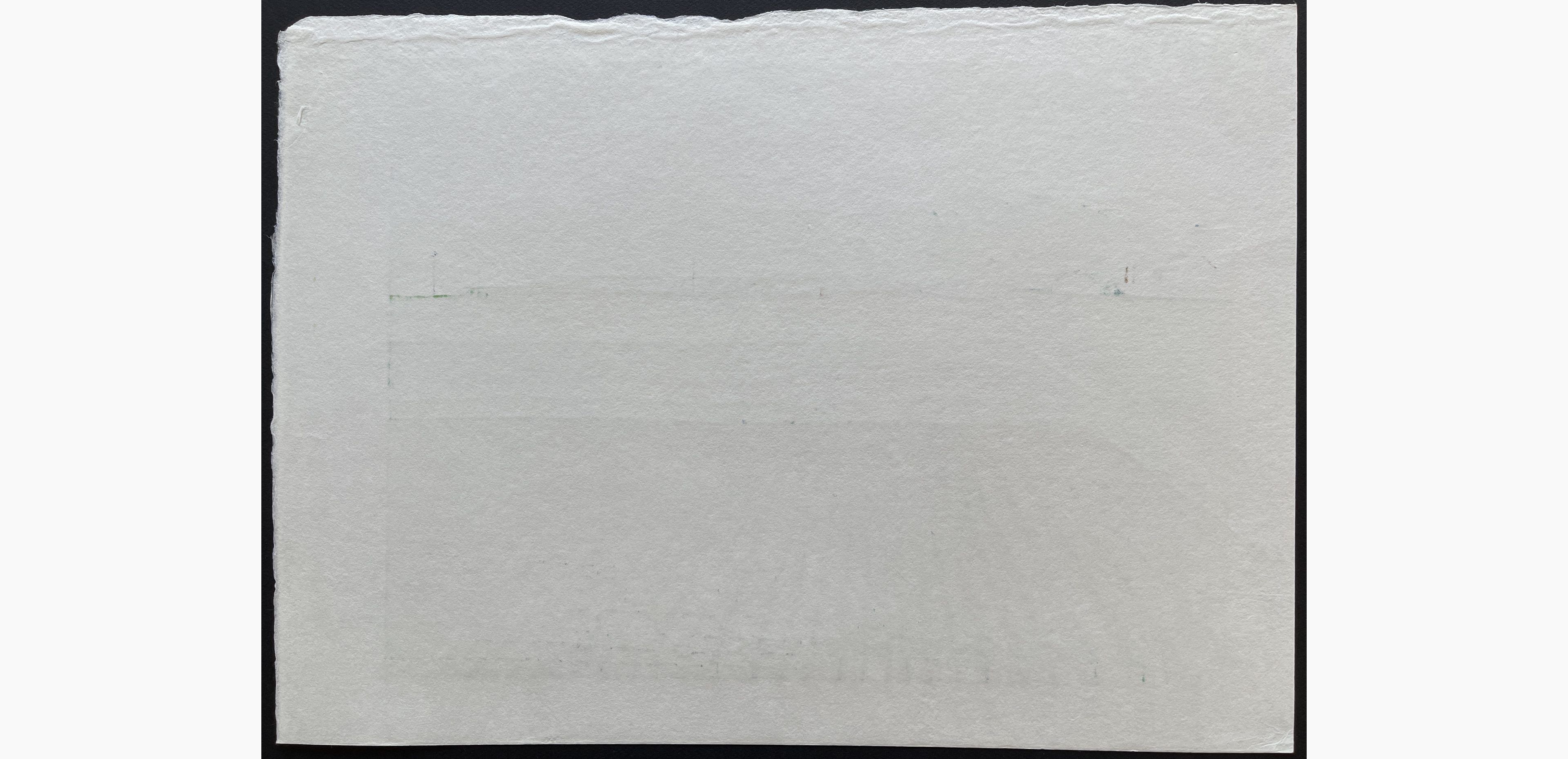Japanese print - Junichi Mibugawa - Countryside