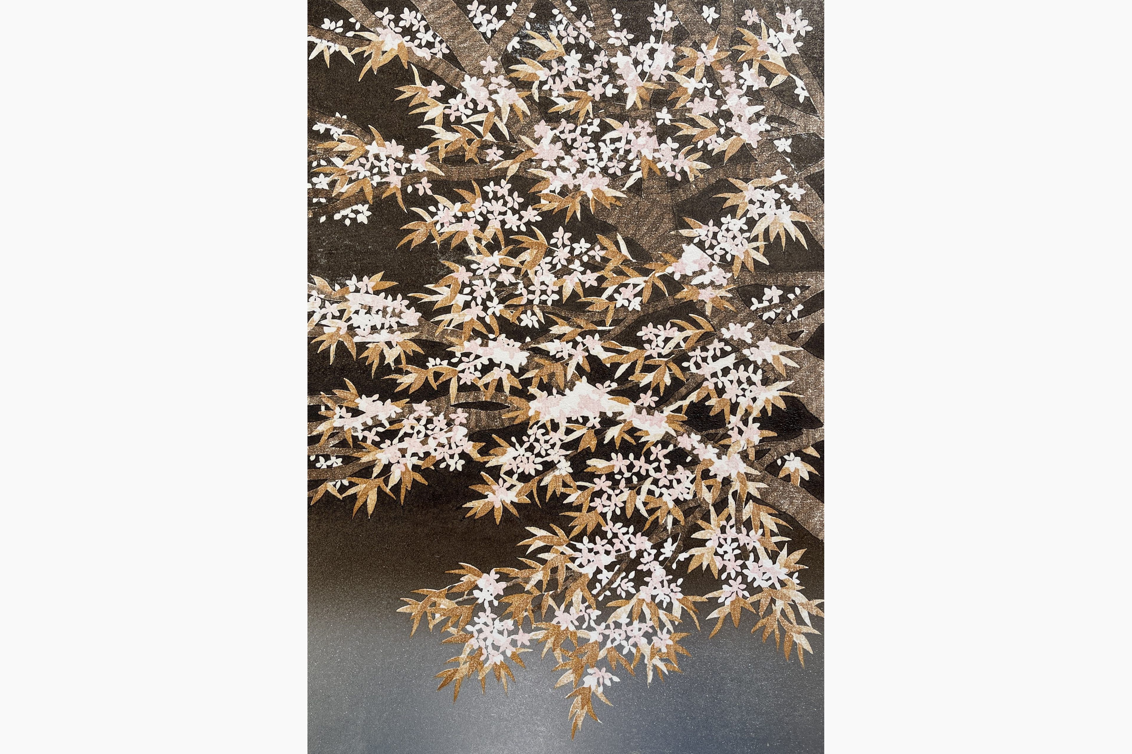 Original woodblock print - Hajime Namiki - Sakura 7