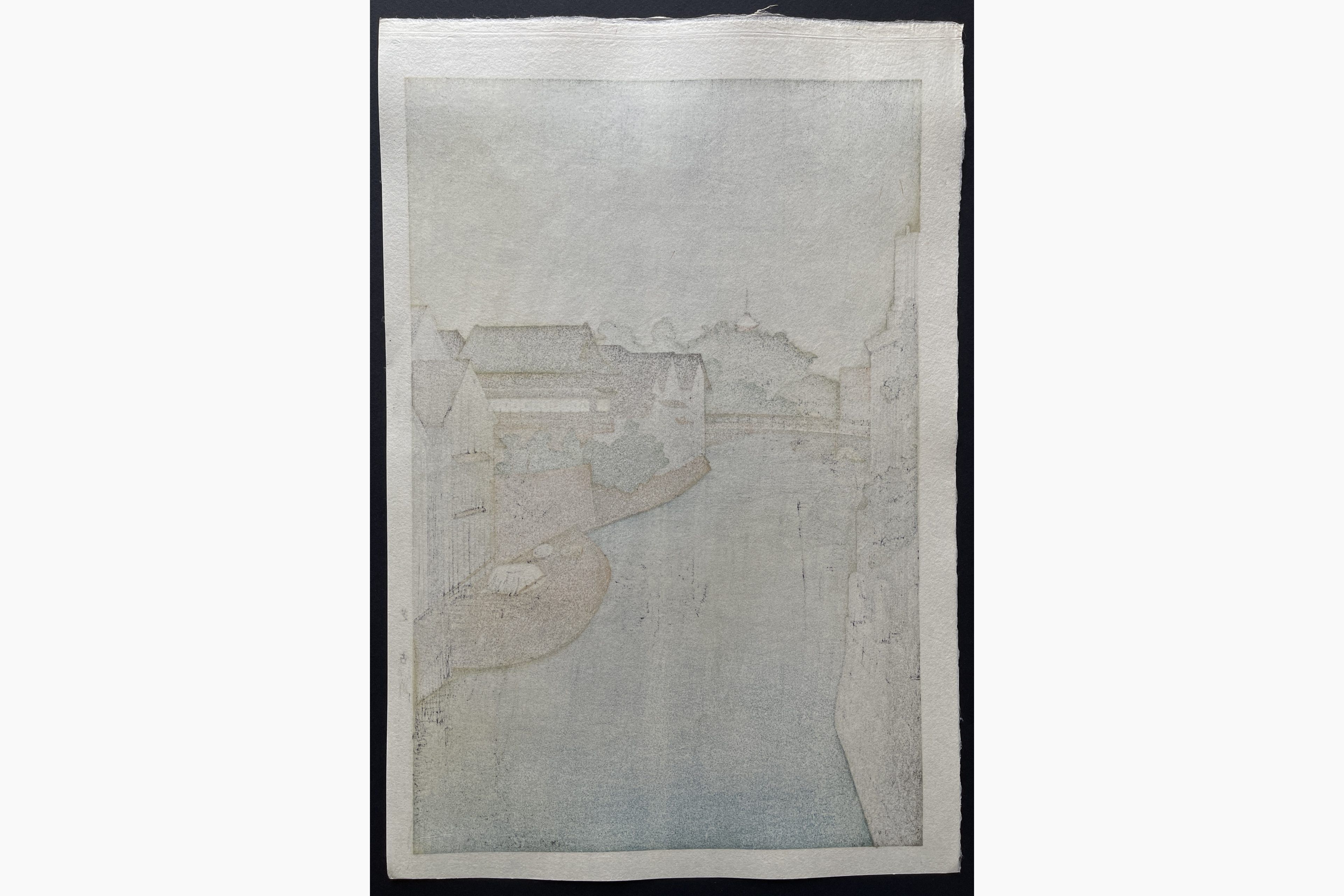 Japanese print - Noel Nouet - Shiba Furukawa