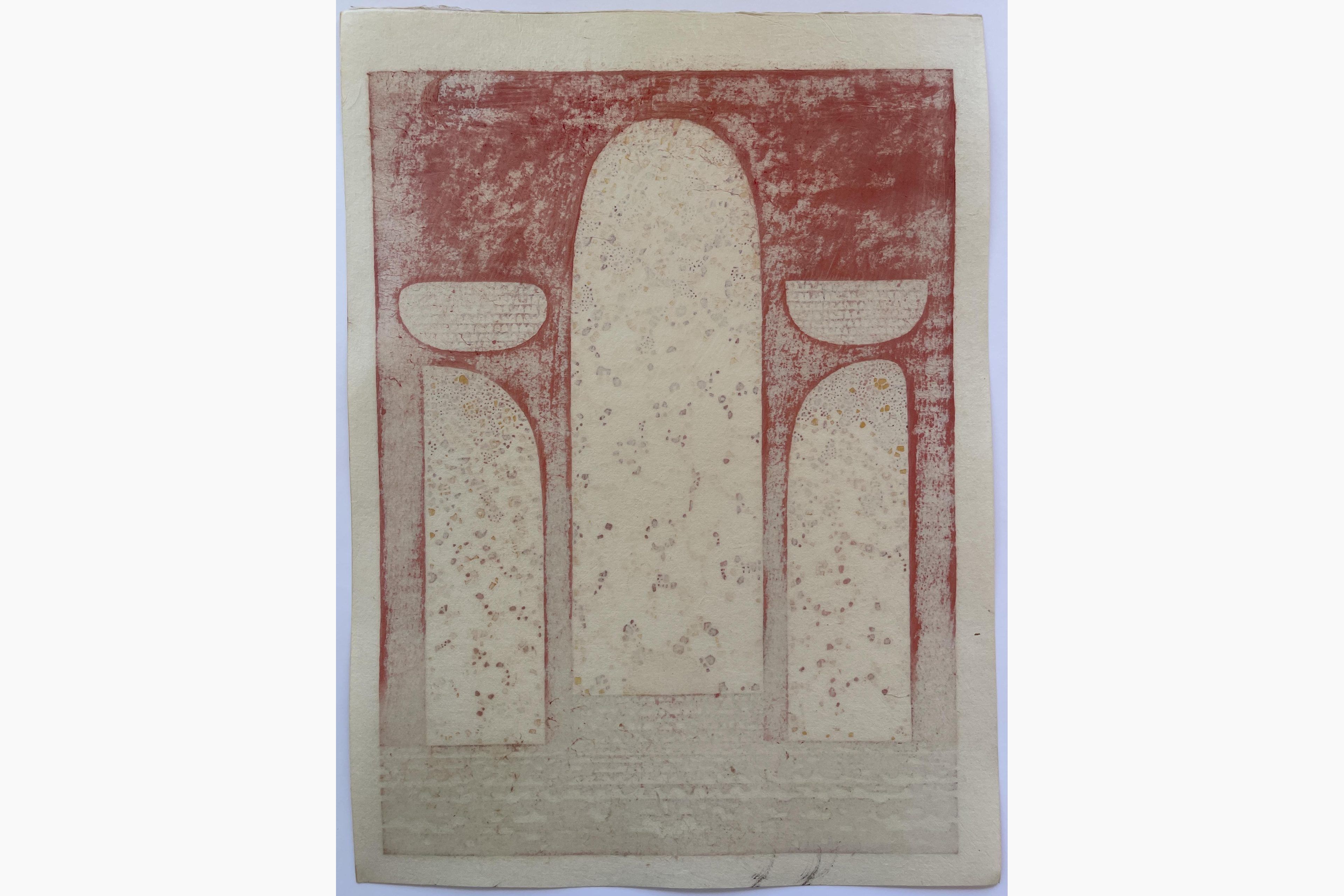 Japanese print - Toshi Yoshida - 30th Century