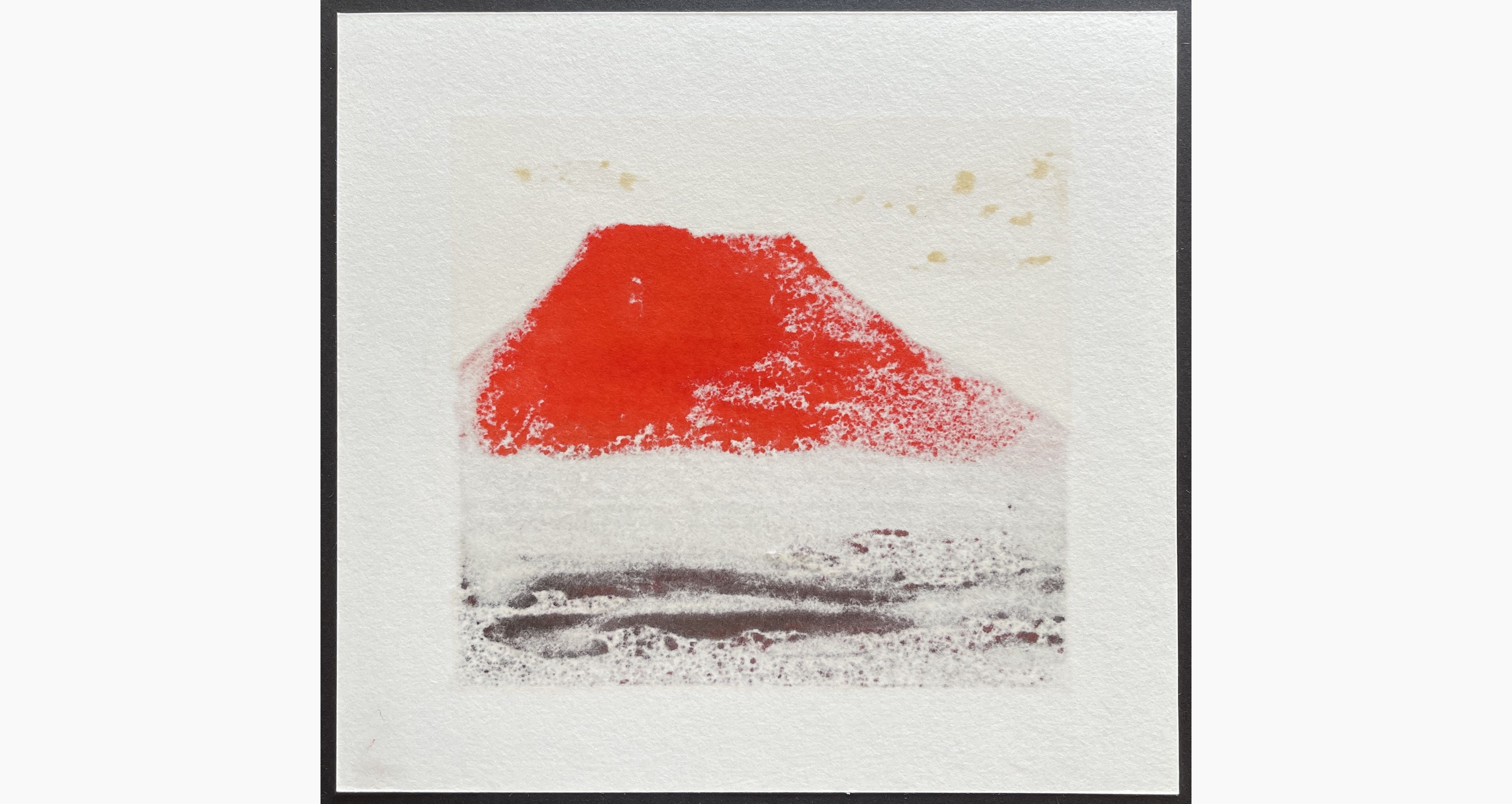 Woodblock print - Kunio Kaneko - Fuji 106