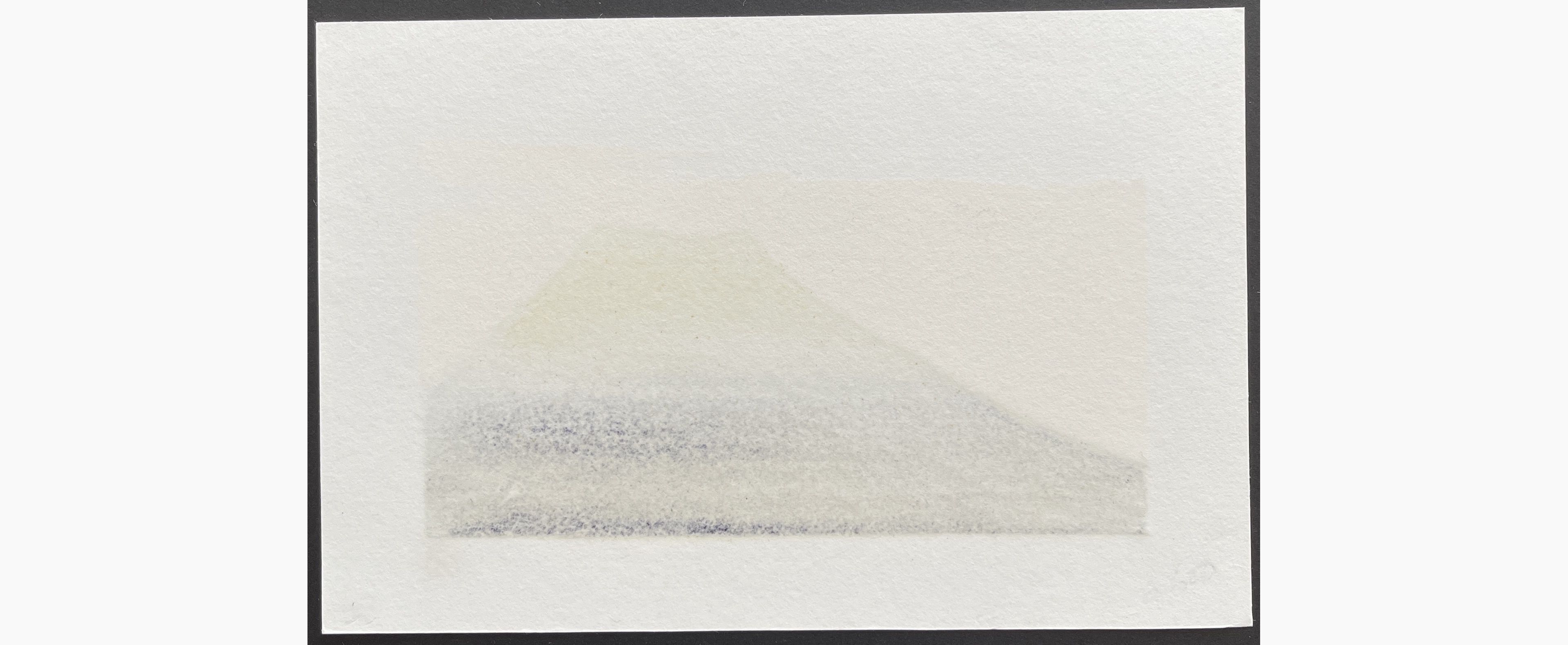 Woodblock print - Kunio Kaneko - Fuji 107