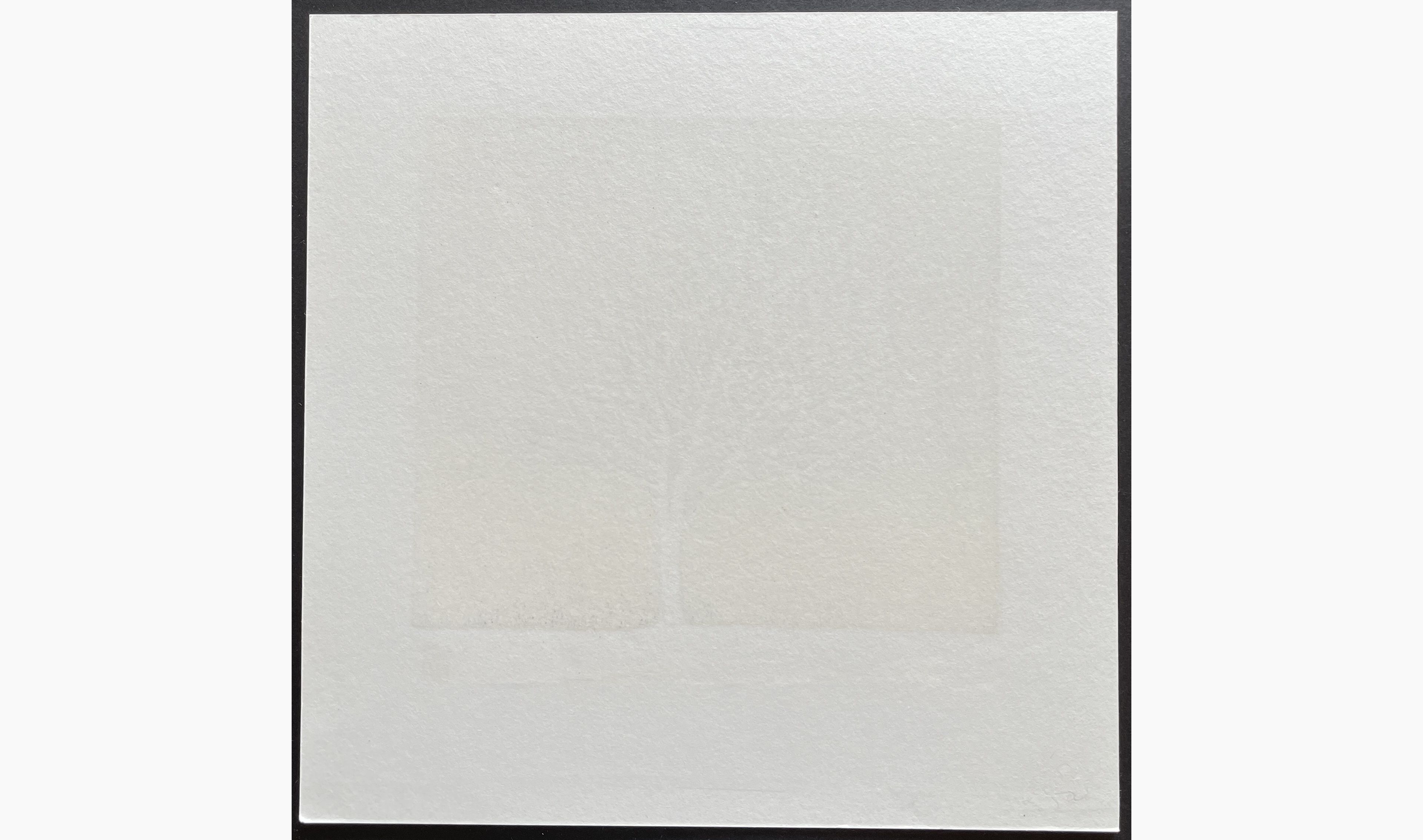 Woodblock print - Kunio Kaneko - Tasting White
