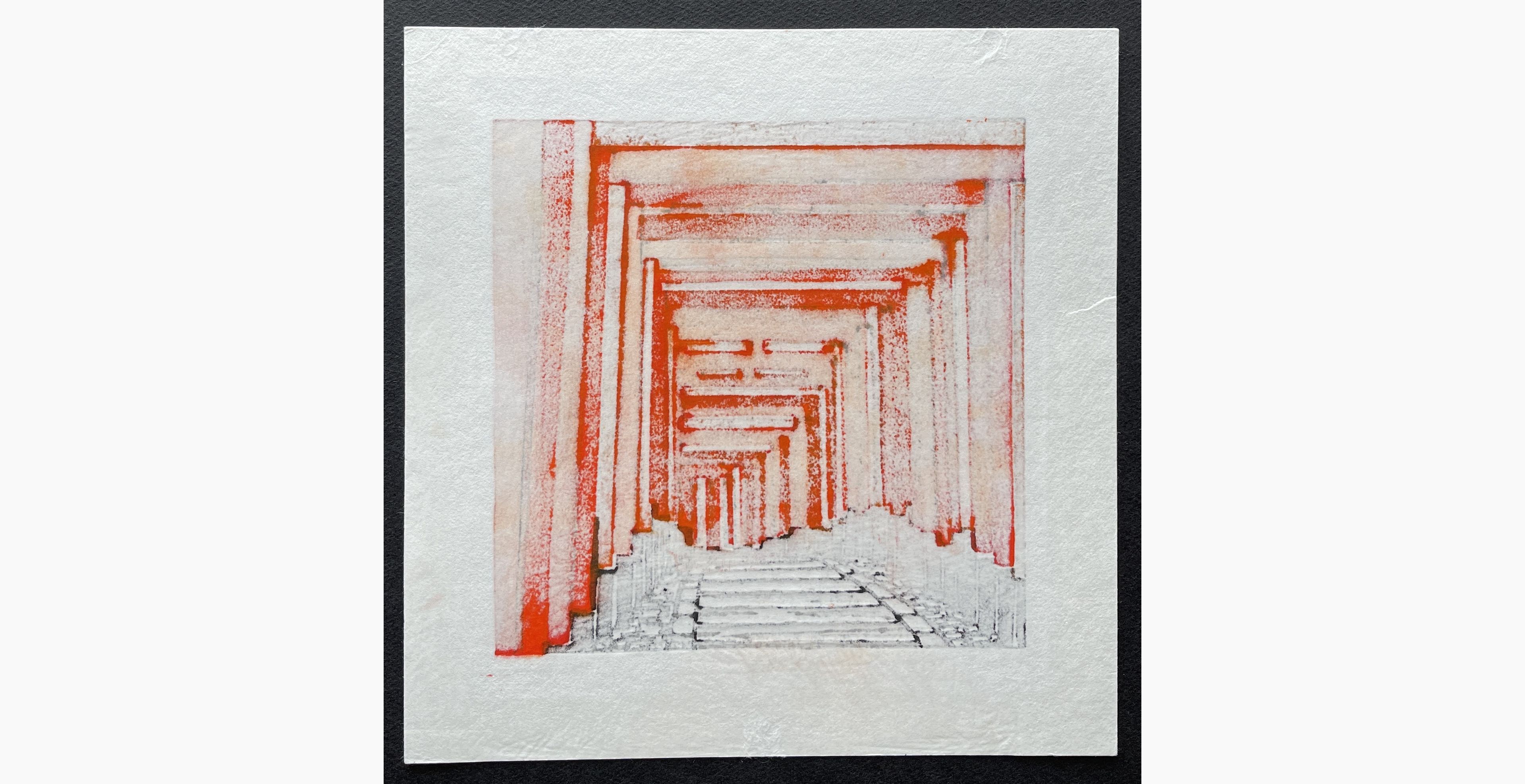 Japanese print - Sano Takao - Fushimi Inari