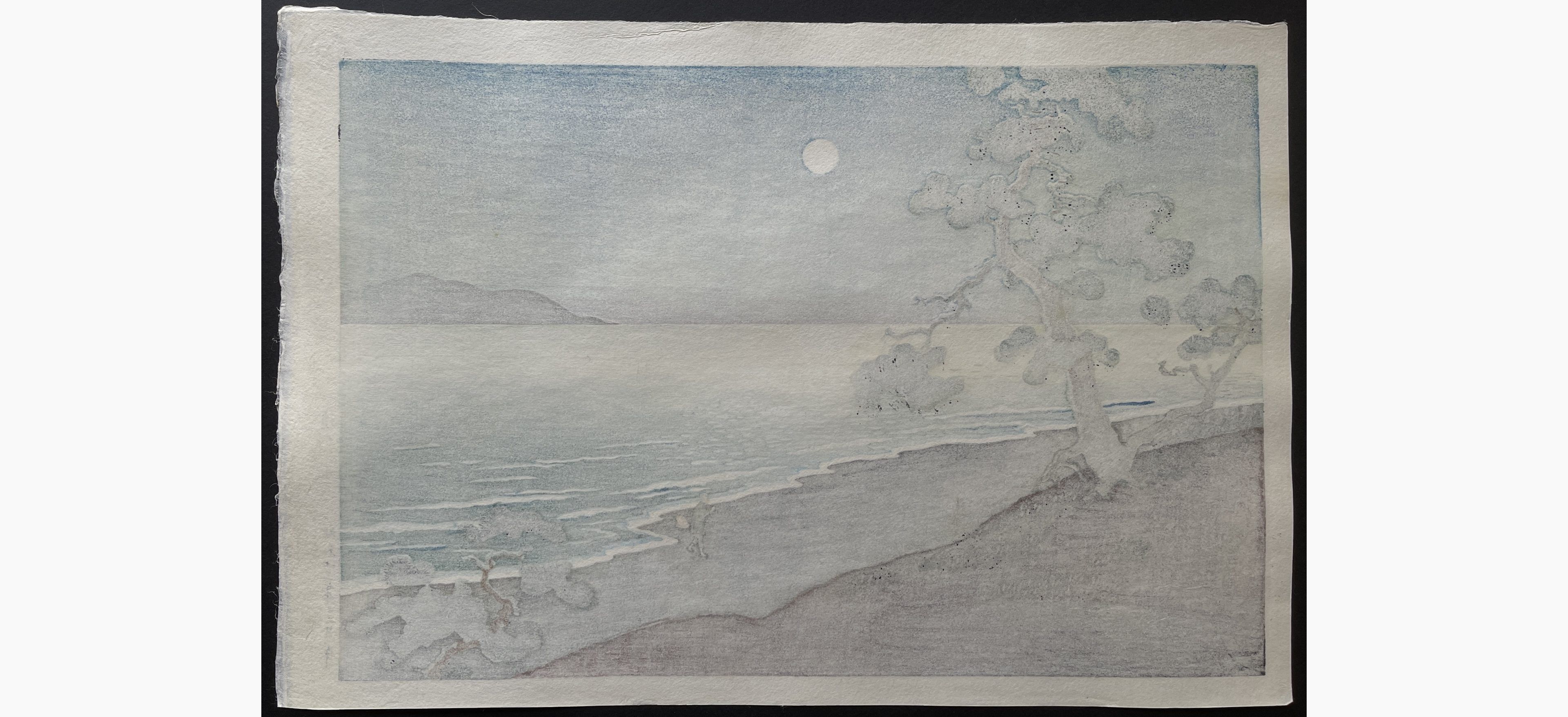 Japanese print - Tsuchiya Koitsu - Suma Beach