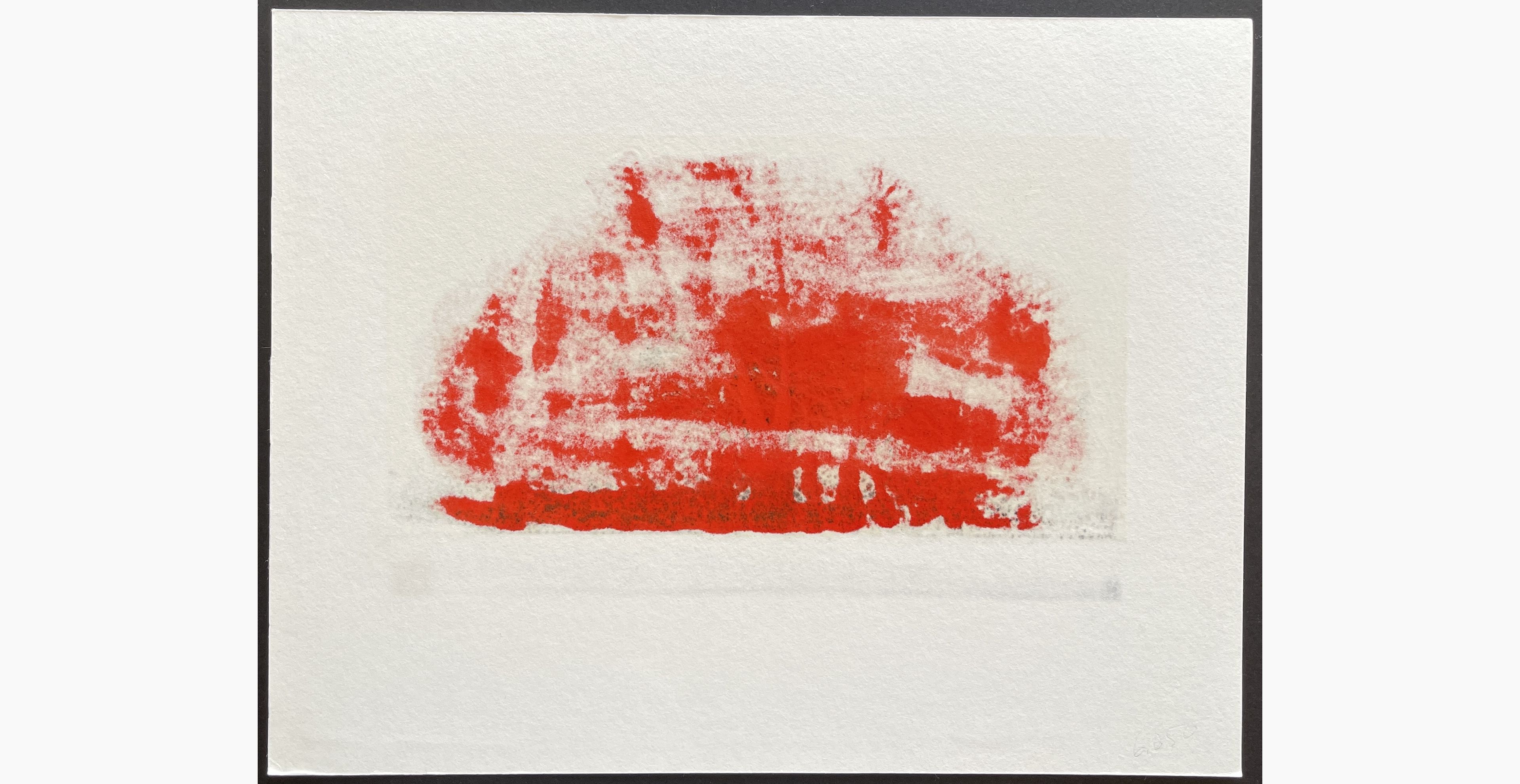 Woodblock print - Kunio Kaneko - Today