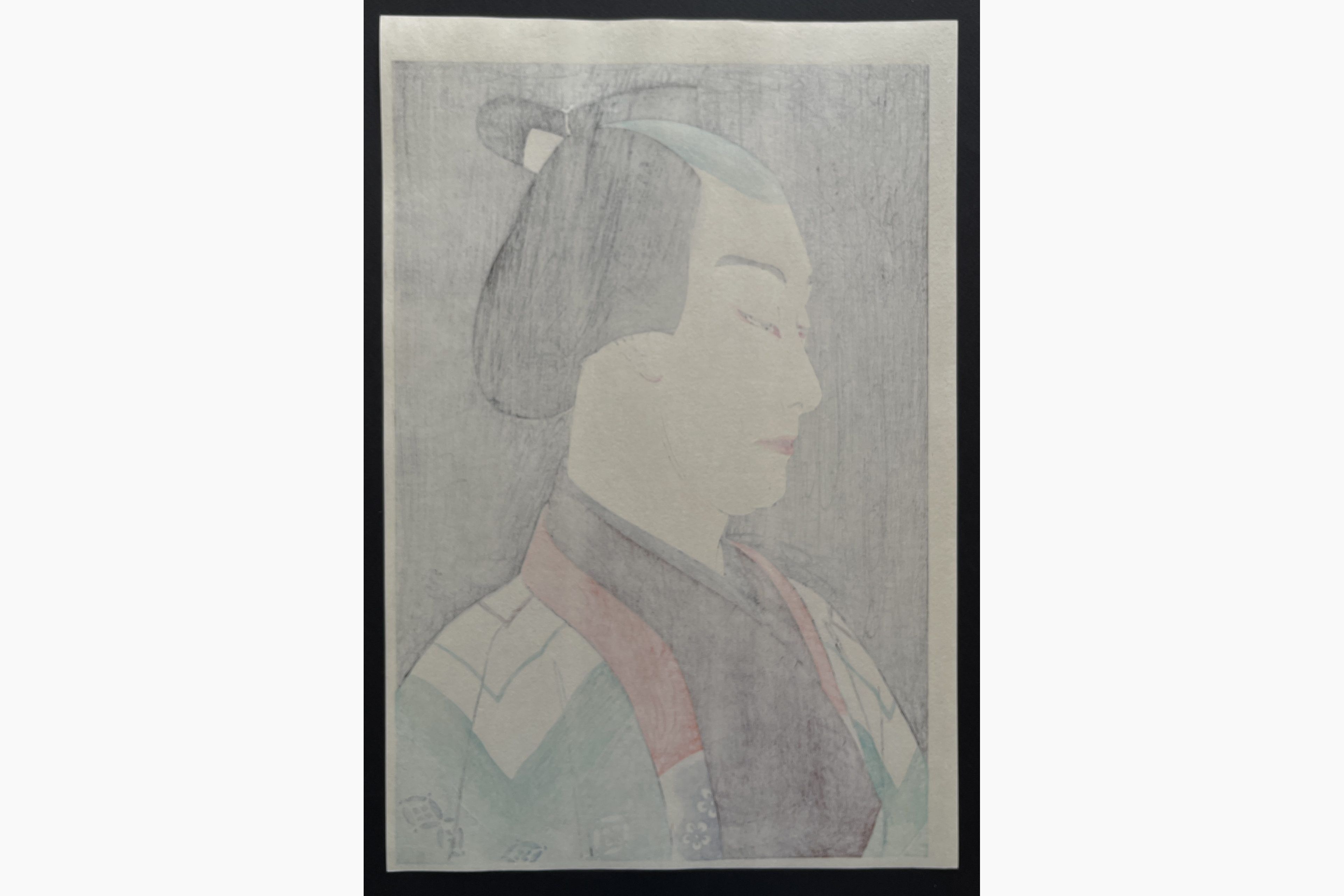 Japanese print - Yamamura Koka - Actor Nakamura Ganjiro I as Akane Hanshichi