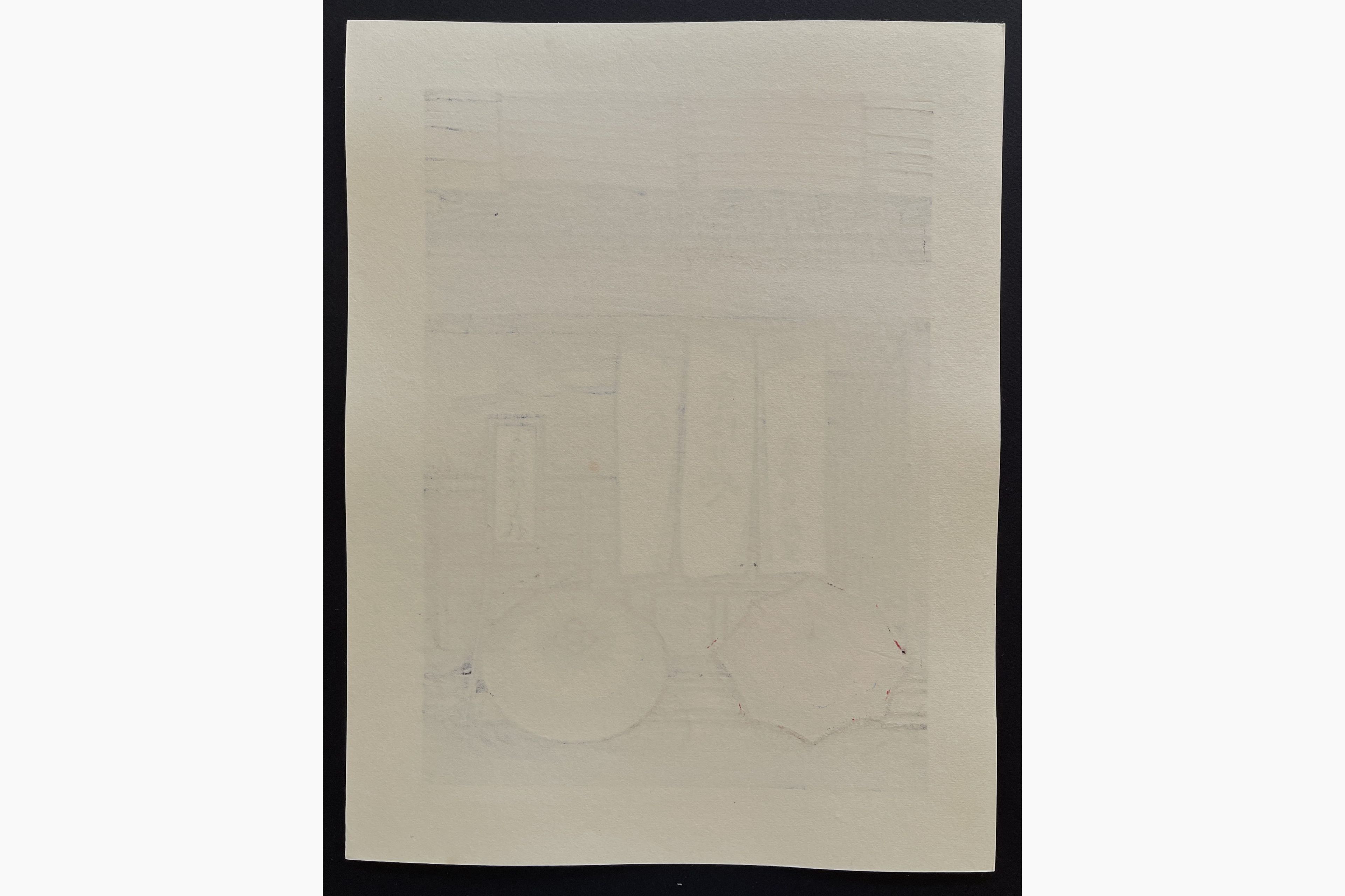 Japanese print - Nishijima Katsuyuki - Drizzle