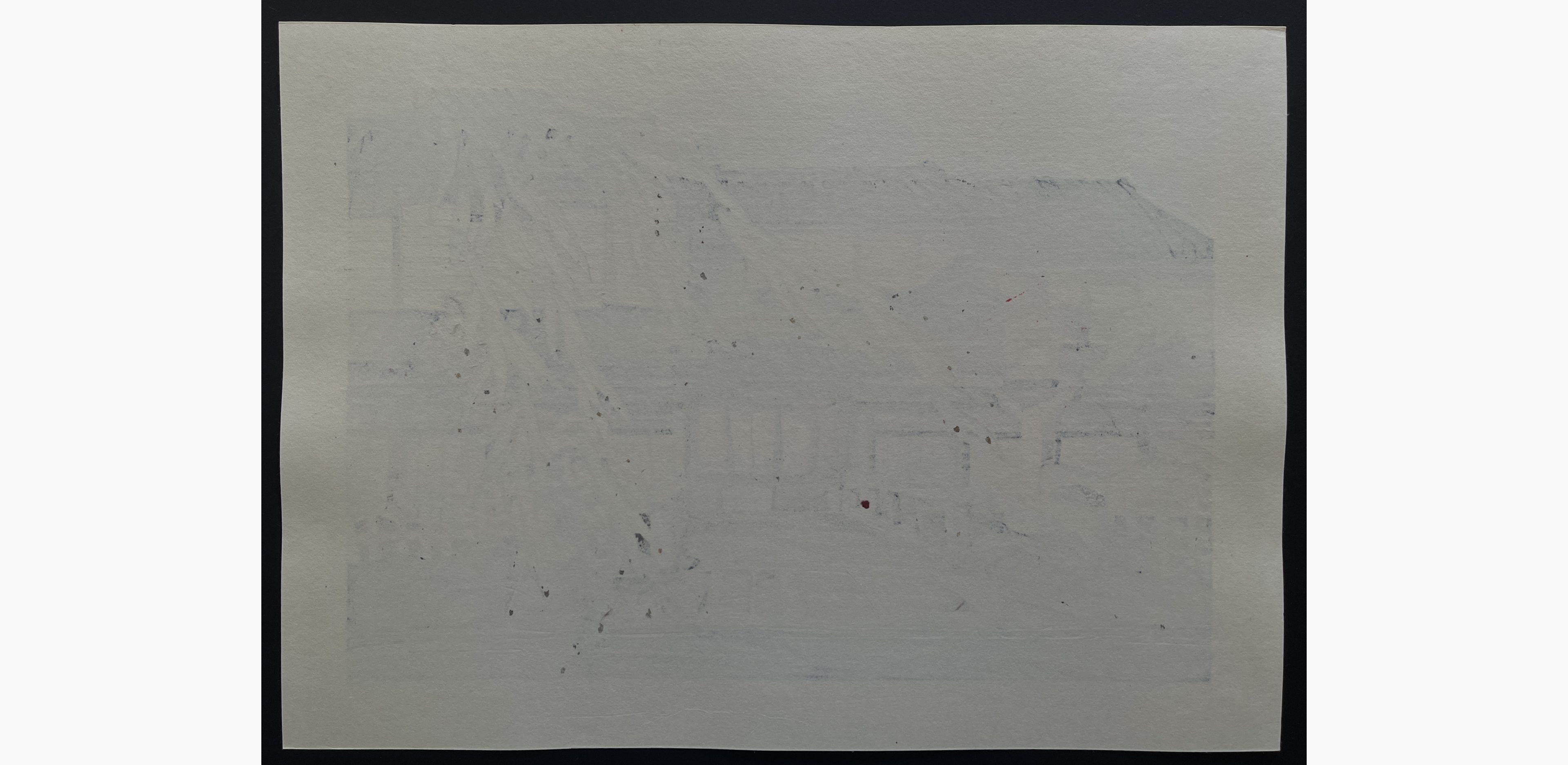 Japanese print - Nishijima Katsuyuki - White Plum