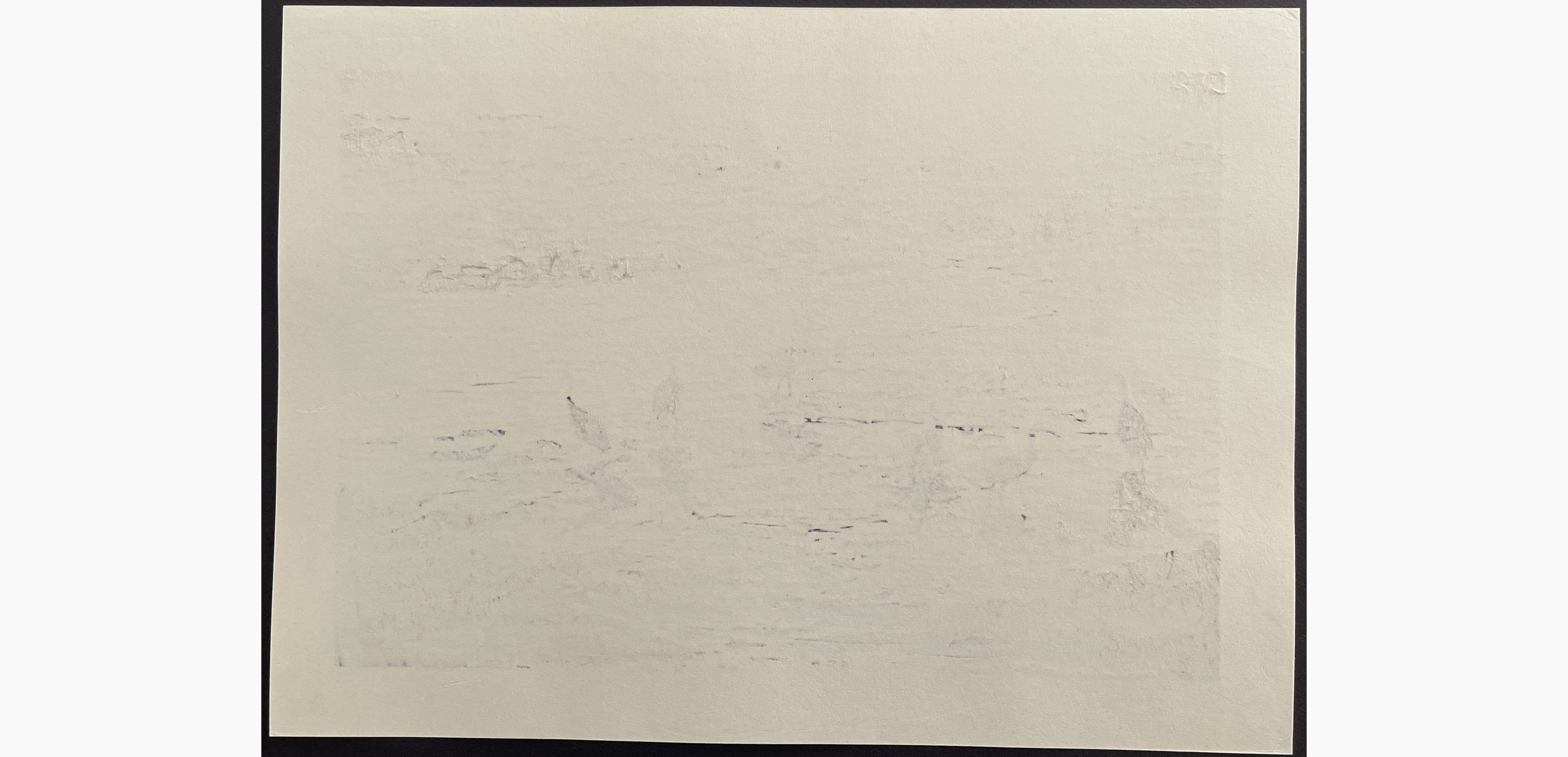 Japanese print - Nishijima Katsuyuki - The River of Ado