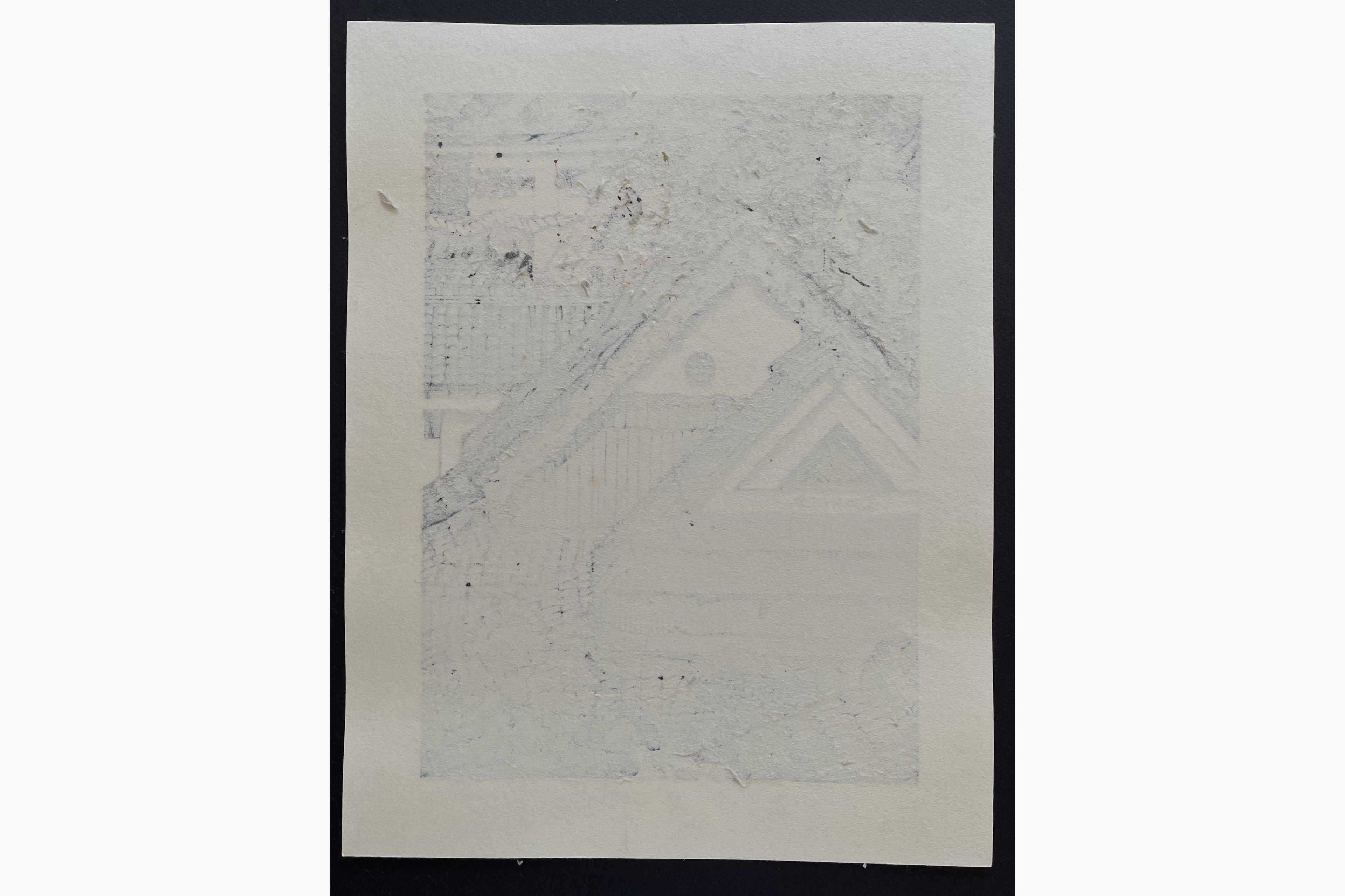 Japanese print - Nishijima Katsuyuki - Deep Green