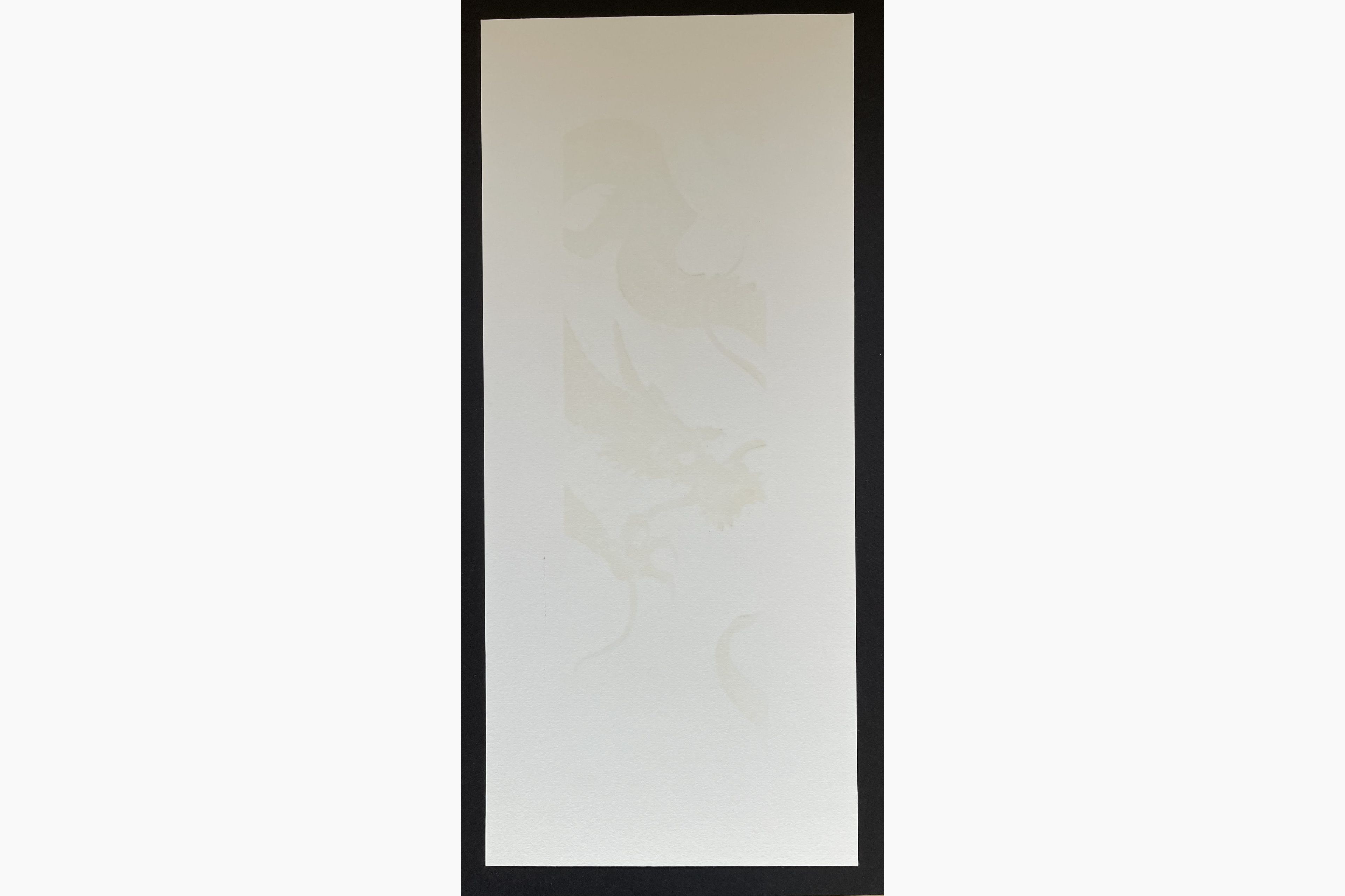 Woodblock print - Hajime Namiki - Dragon 5