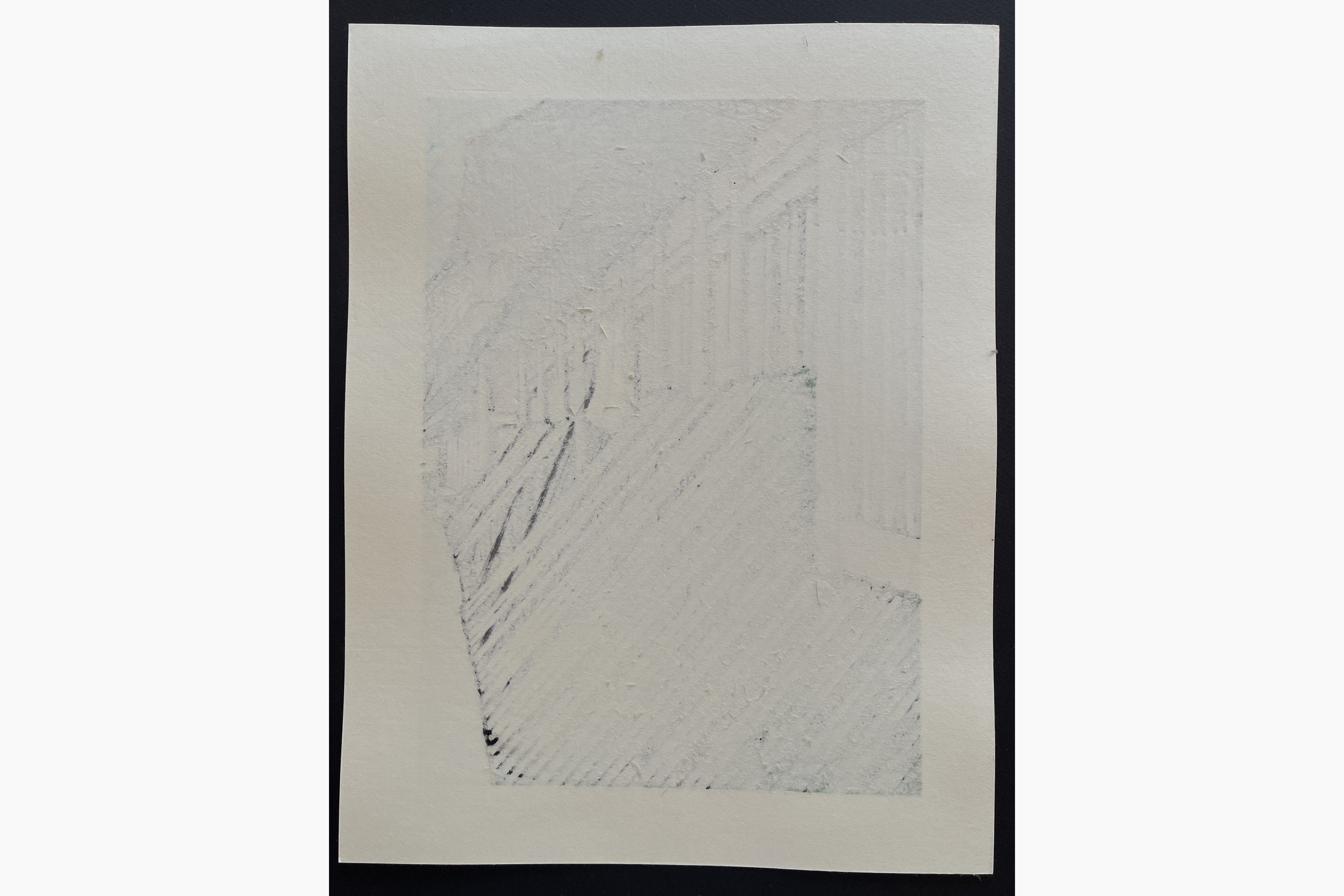 Japanese print - Nishijima Katsuyuki - Yesterday